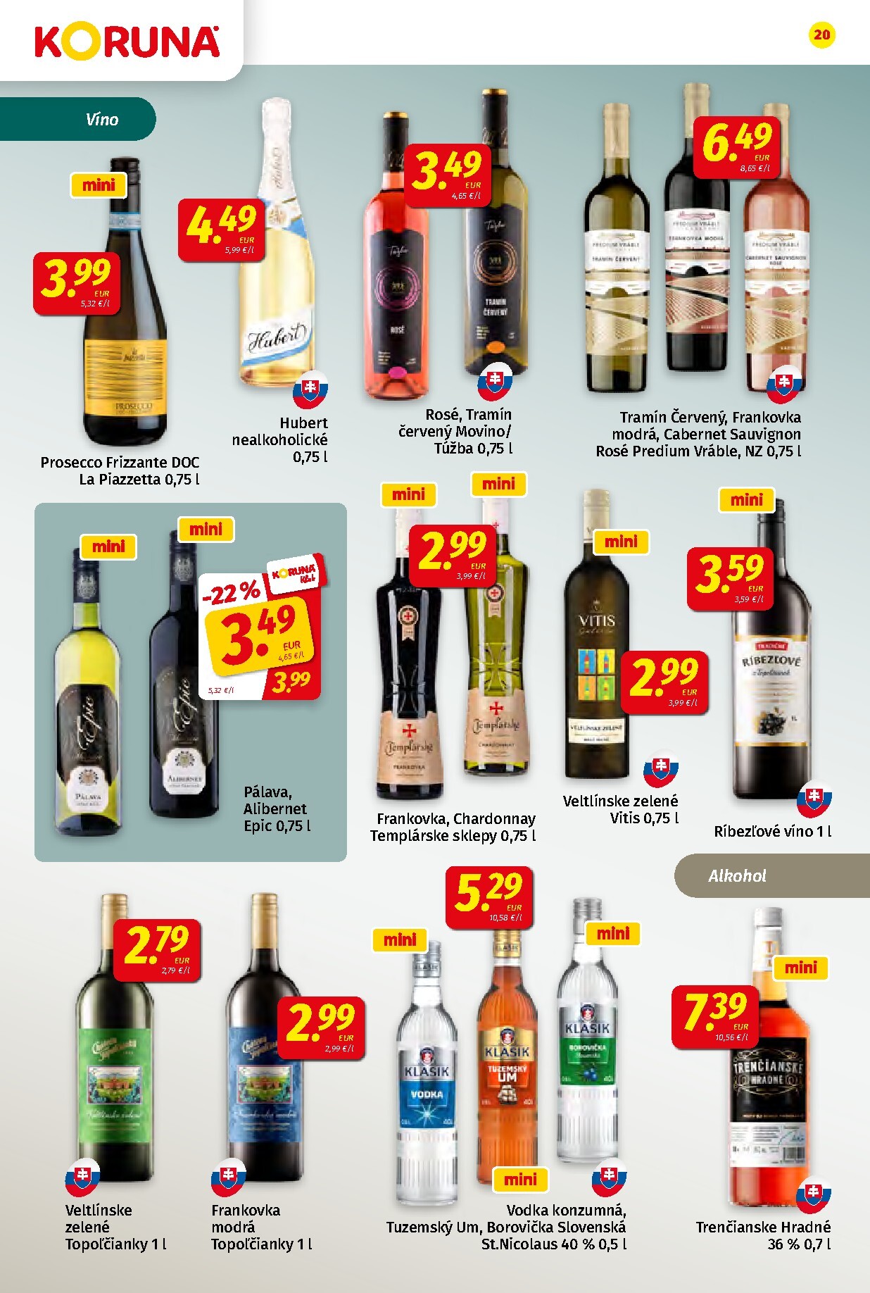 koruna - Nový Koruna leták od piatku, 17.07.2026 do stredy, 29.07.2026 - page: 20