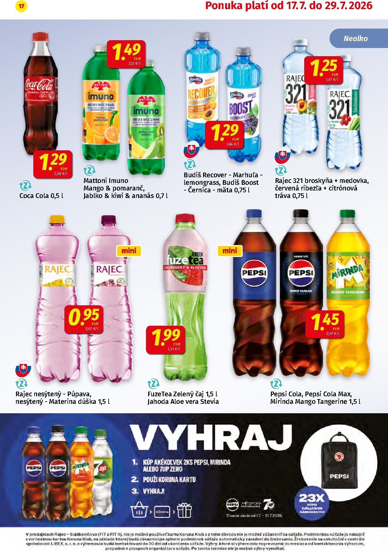 koruna - Nový Koruna leták od piatku, 17.07.2026 do stredy, 29.07.2026 - page: 17