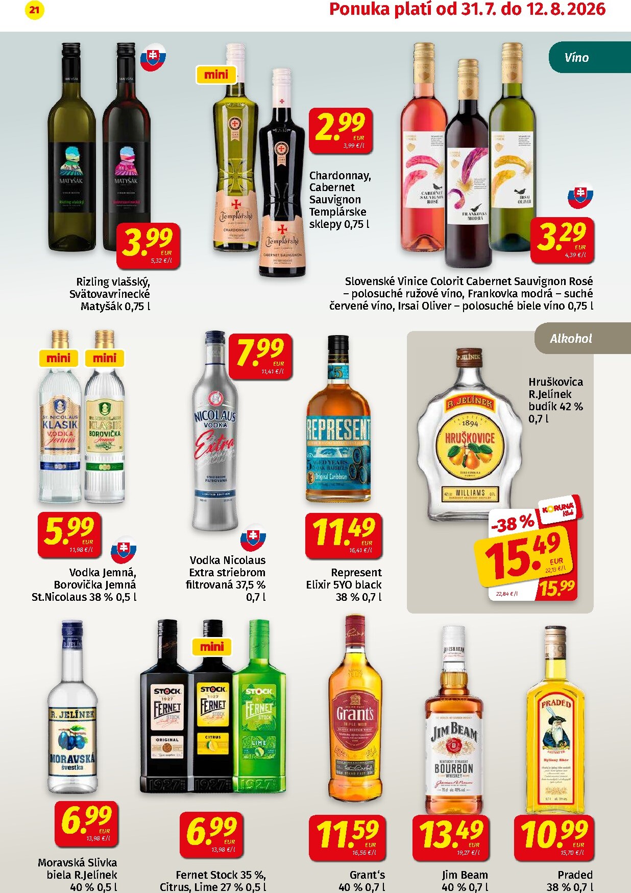 koruna - Nový Koruna leták od piatku, 31.07.2026 do stredy, 12.08.2026 - page: 21