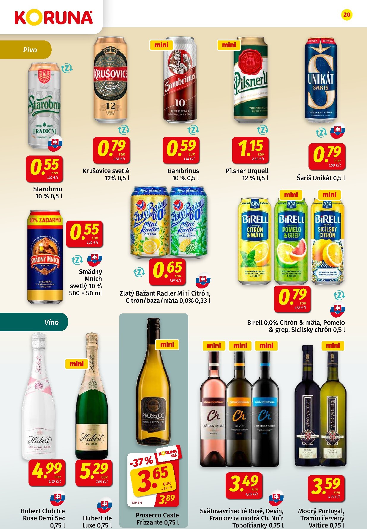 koruna - Nový Koruna leták od piatku, 31.07.2026 do stredy, 12.08.2026 - page: 20