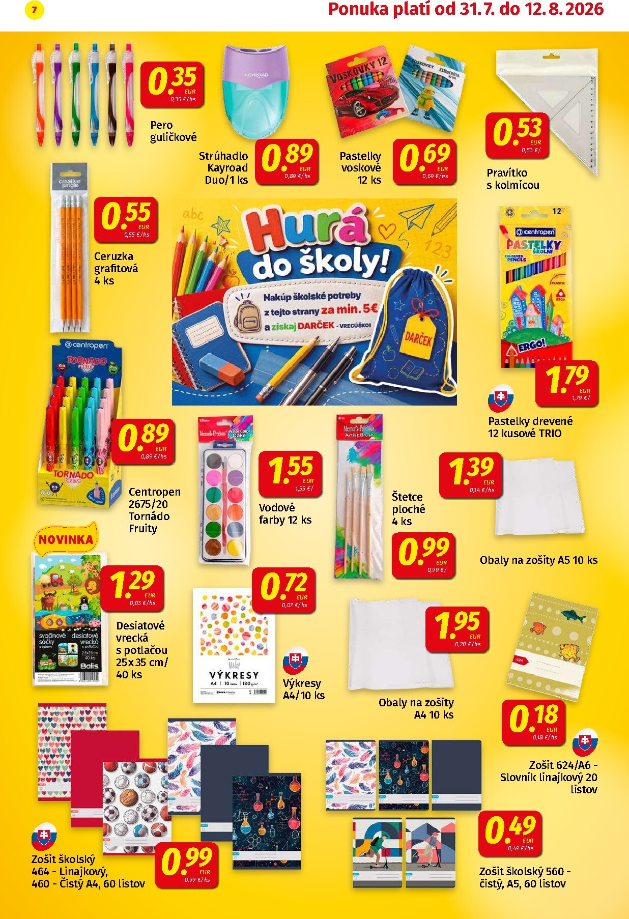 koruna - Nový Koruna leták od piatku, 31.07.2026 do stredy, 12.08.2026 - page: 7