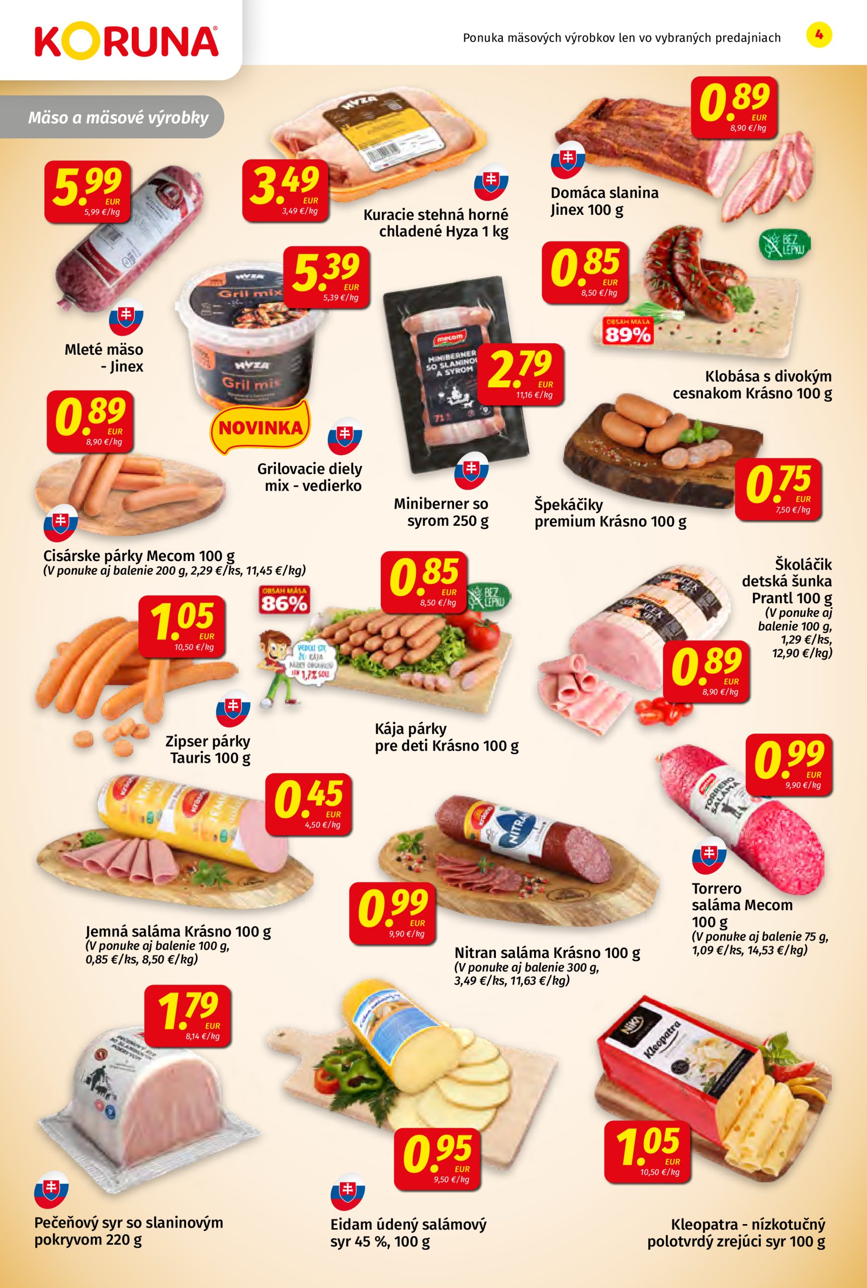 koruna - Koruna leták platný od 06.06. - 18.06. - page: 4