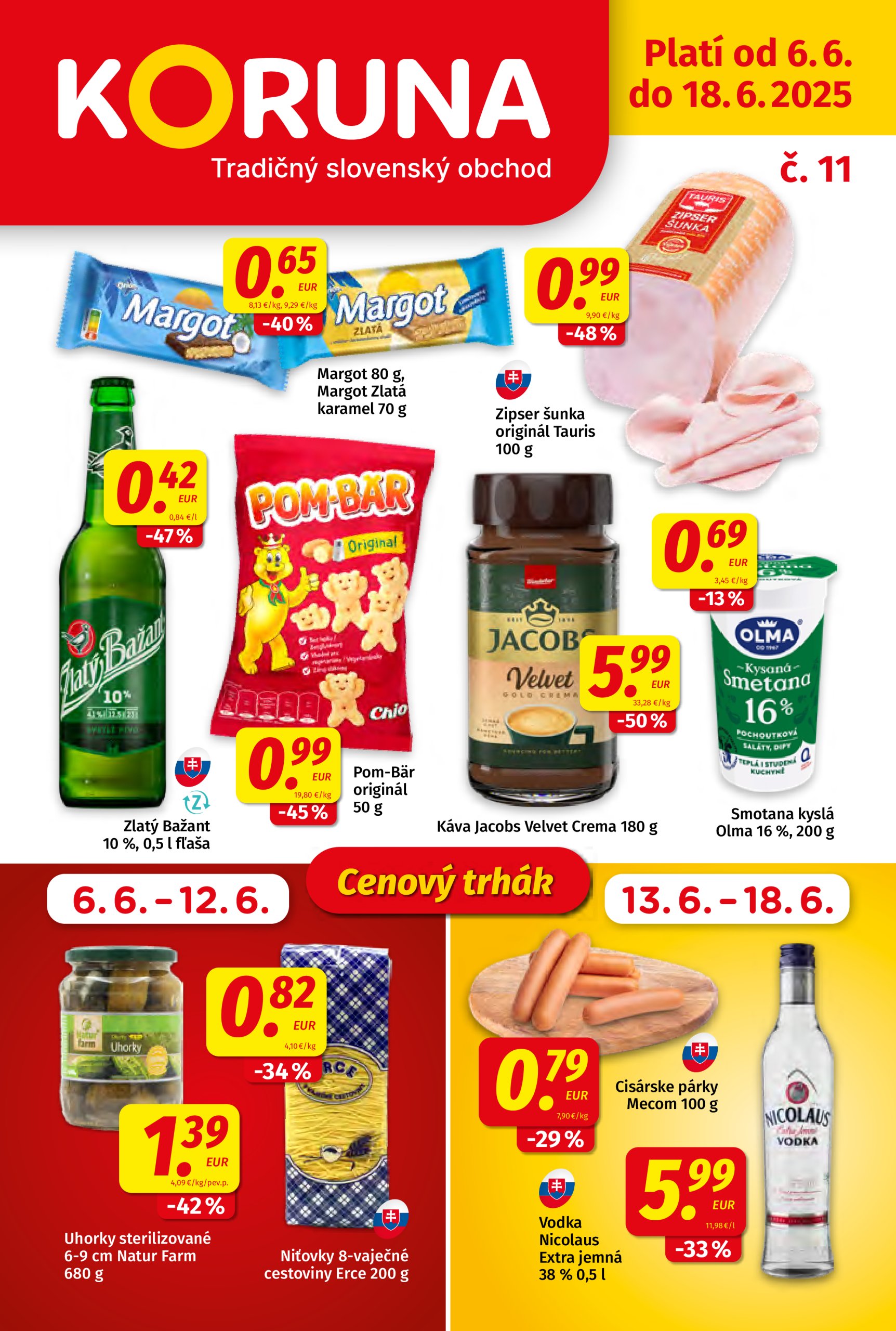 koruna - Koruna leták platný od 06.06. - 18.06.