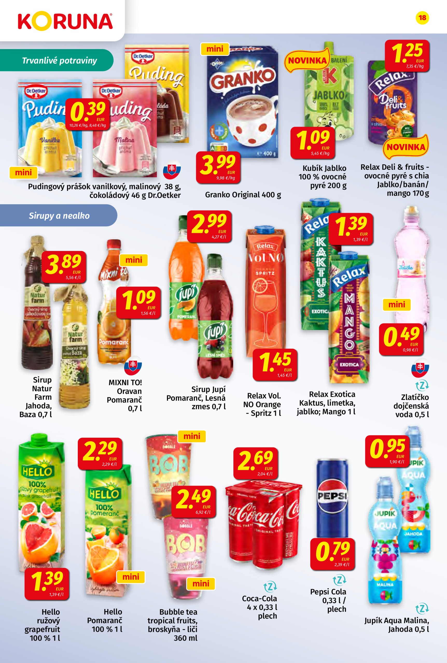 koruna - Koruna leták platný od 06.06. - 18.06. - page: 18