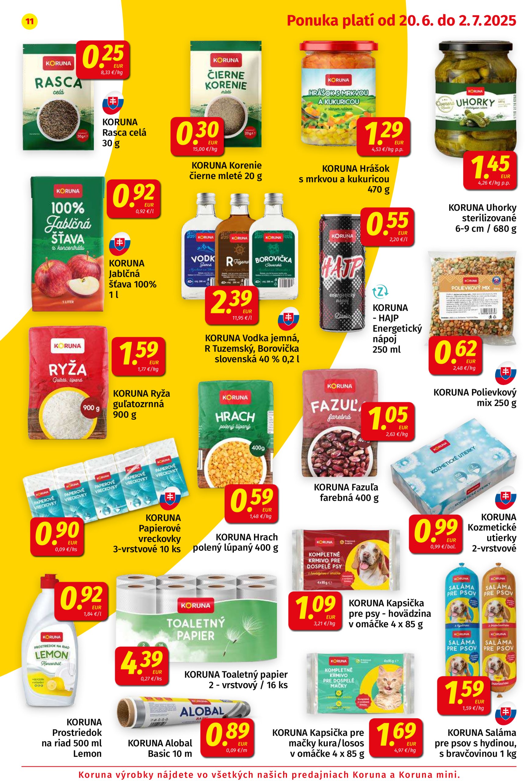 koruna - Leták Koruna platný od 20.06. do 02.07. - page: 11