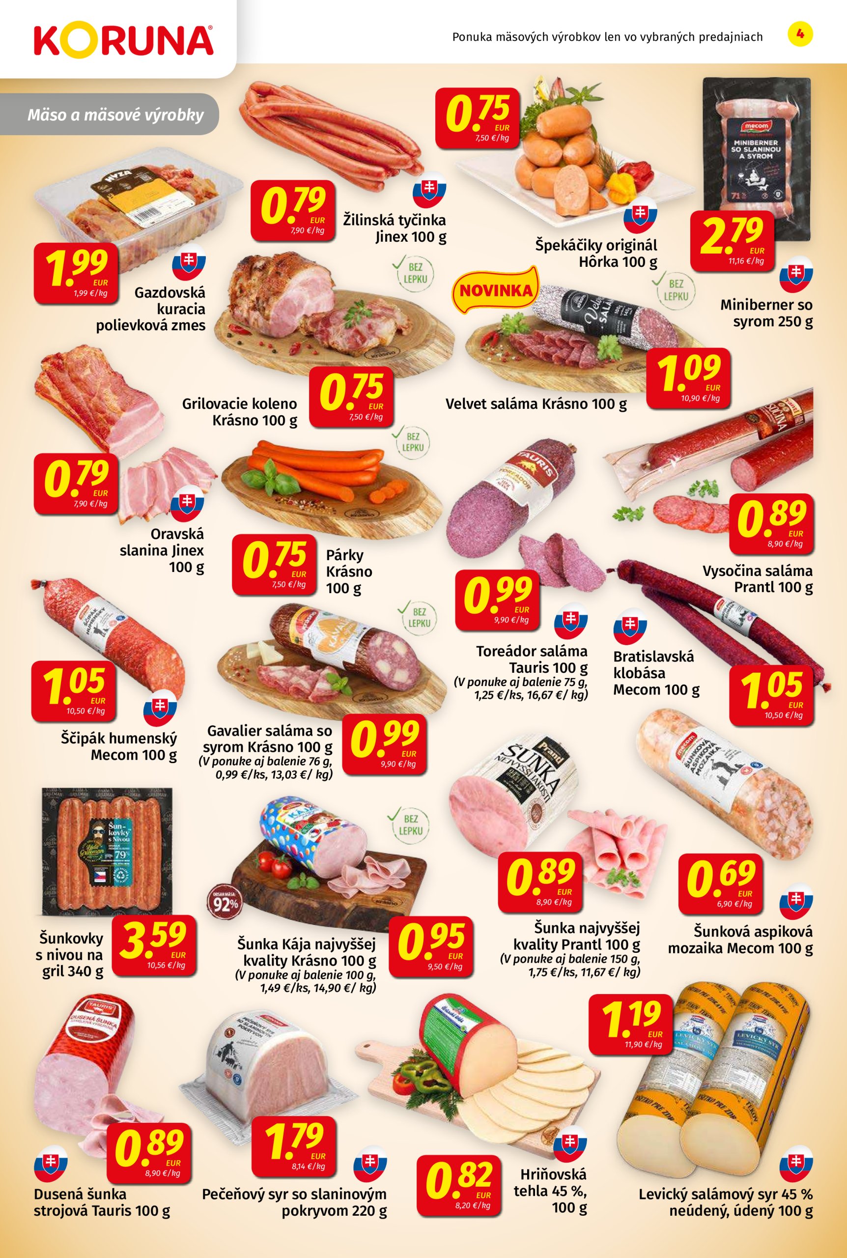 koruna - Leták Koruna platný od 20.06. do 02.07. - page: 4