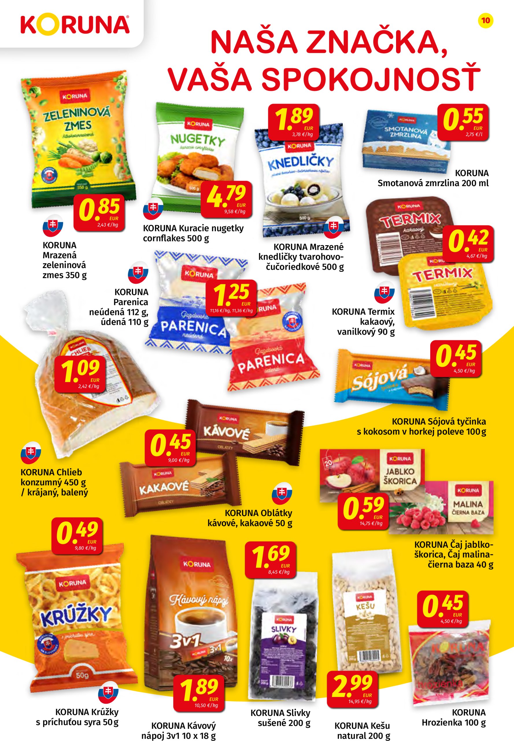 koruna - Leták Koruna platný od 04.07. do 16.07. - page: 10