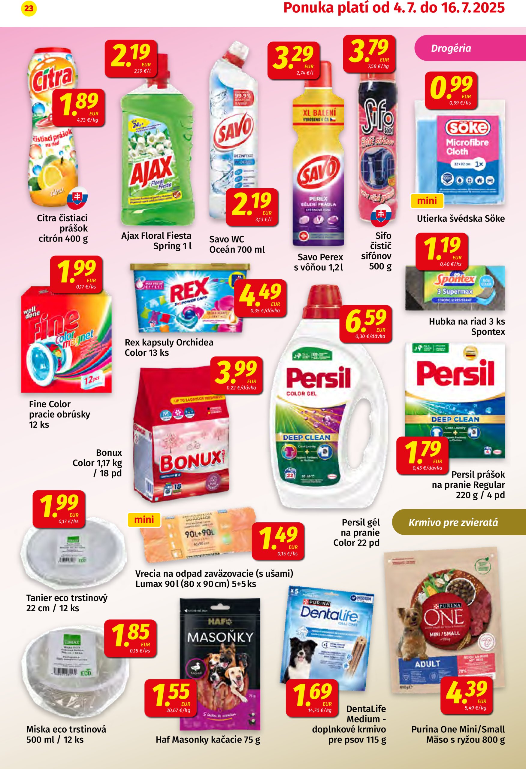 koruna - Leták Koruna platný od 04.07. do 16.07. - page: 23