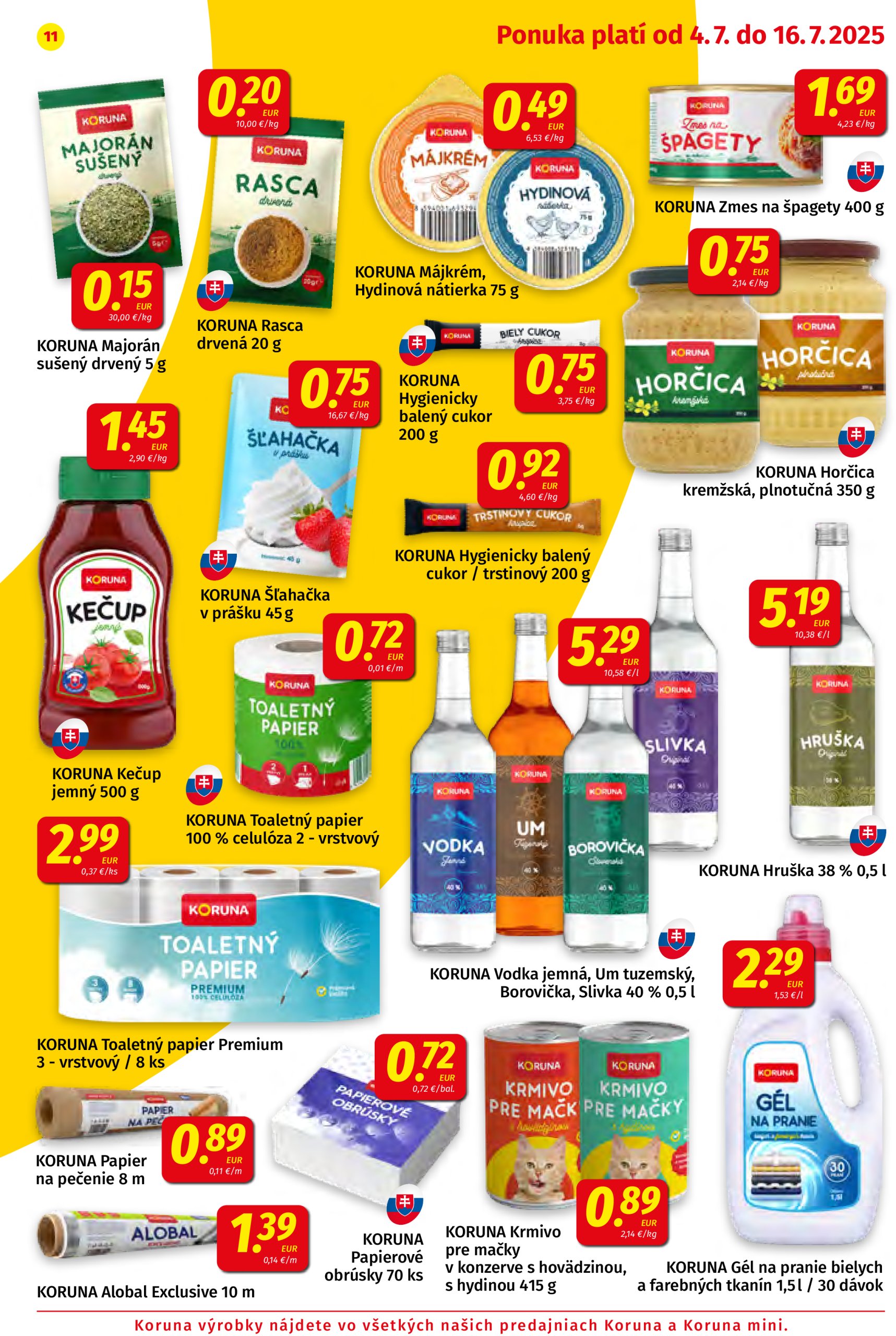 koruna - Leták Koruna platný od 04.07. do 16.07. - page: 11