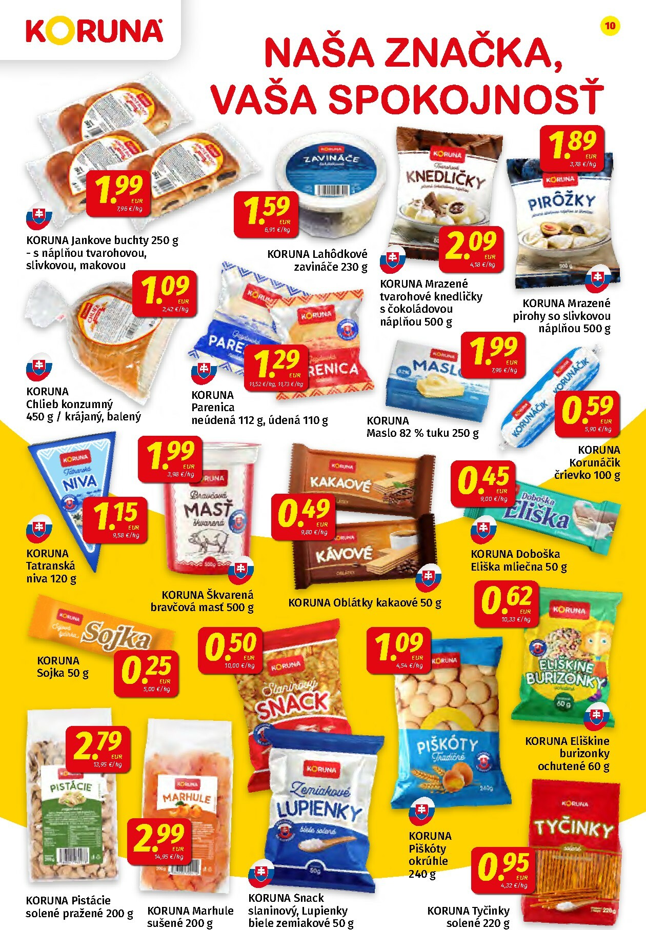 koruna - Leták Koruna platný od 24.10. do 05.11. - page: 10