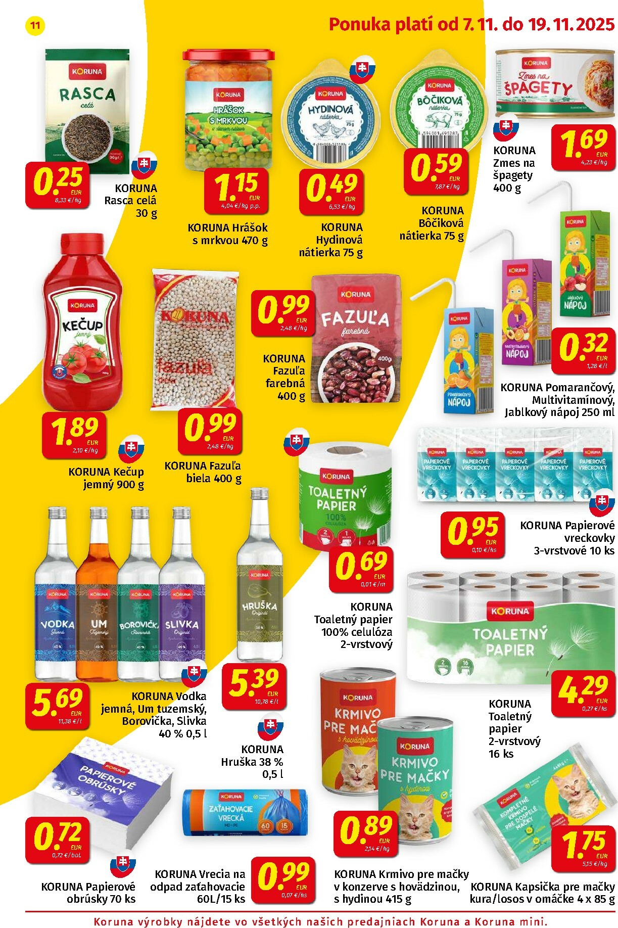 koruna - Leták Koruna platný od 07.11. do 19.11. - page: 11