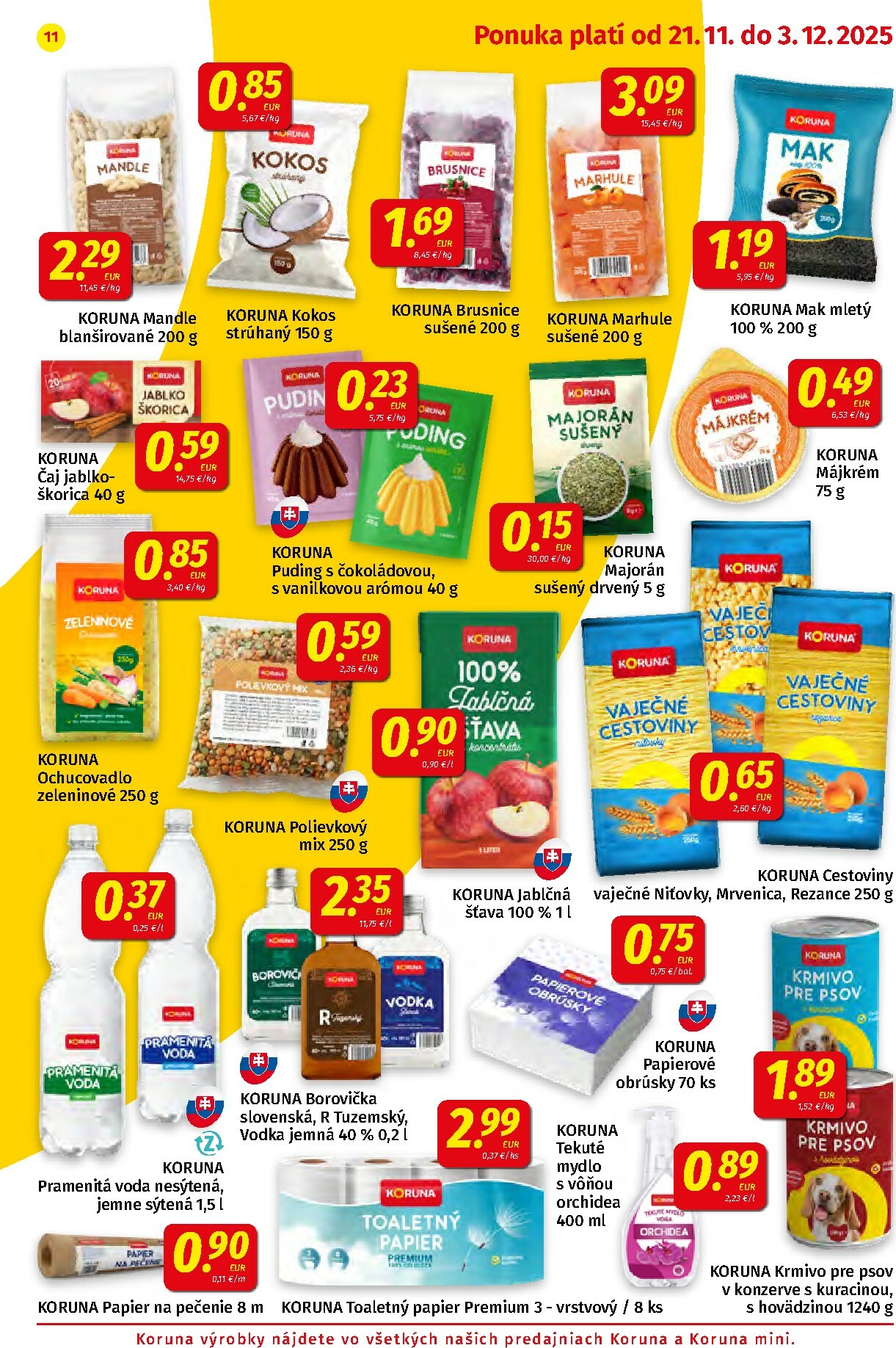 koruna - Leták Koruna platný od 21.11. do 03.12. - page: 11