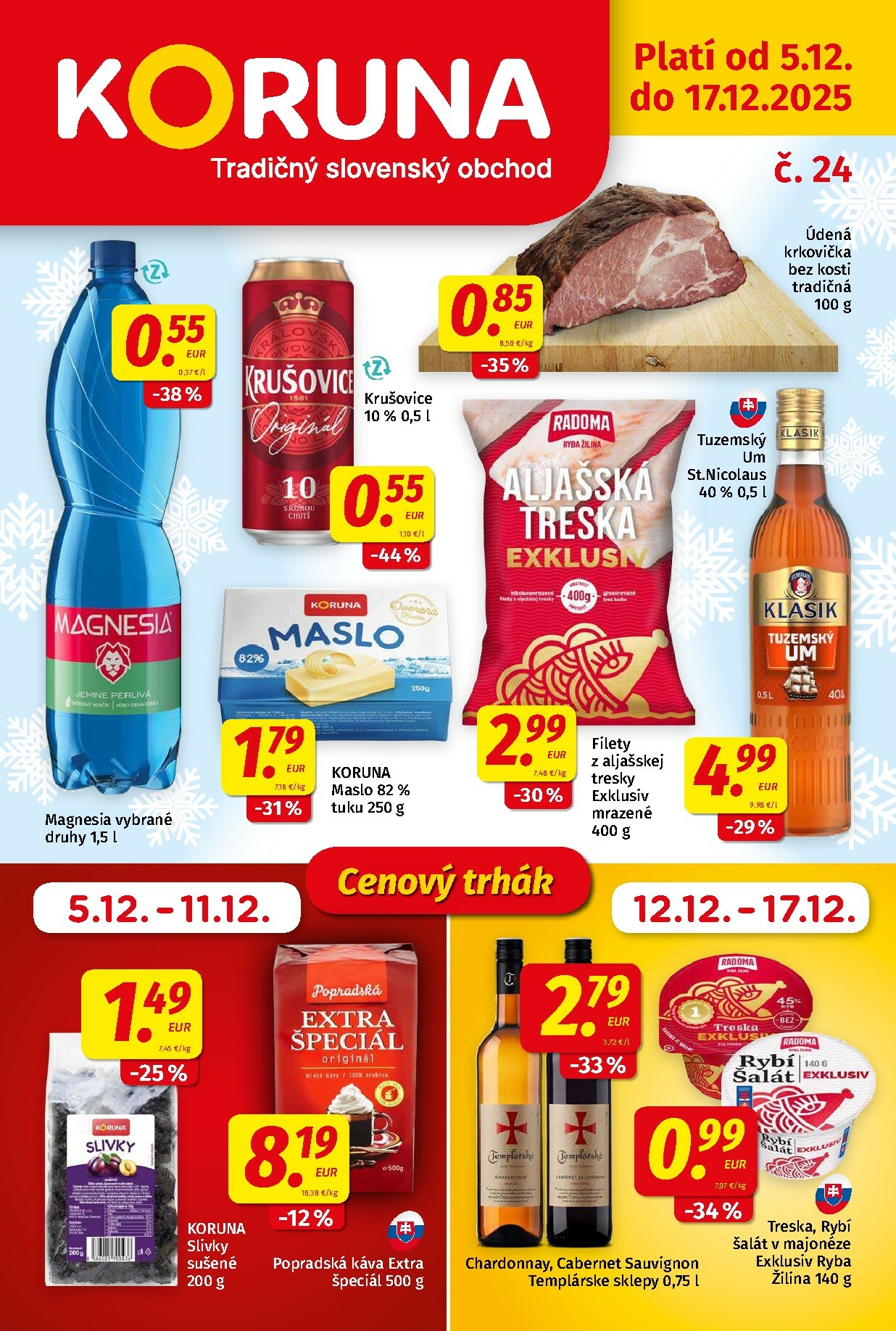 koruna - Leták Koruna platný od 05.12. do 17.12.