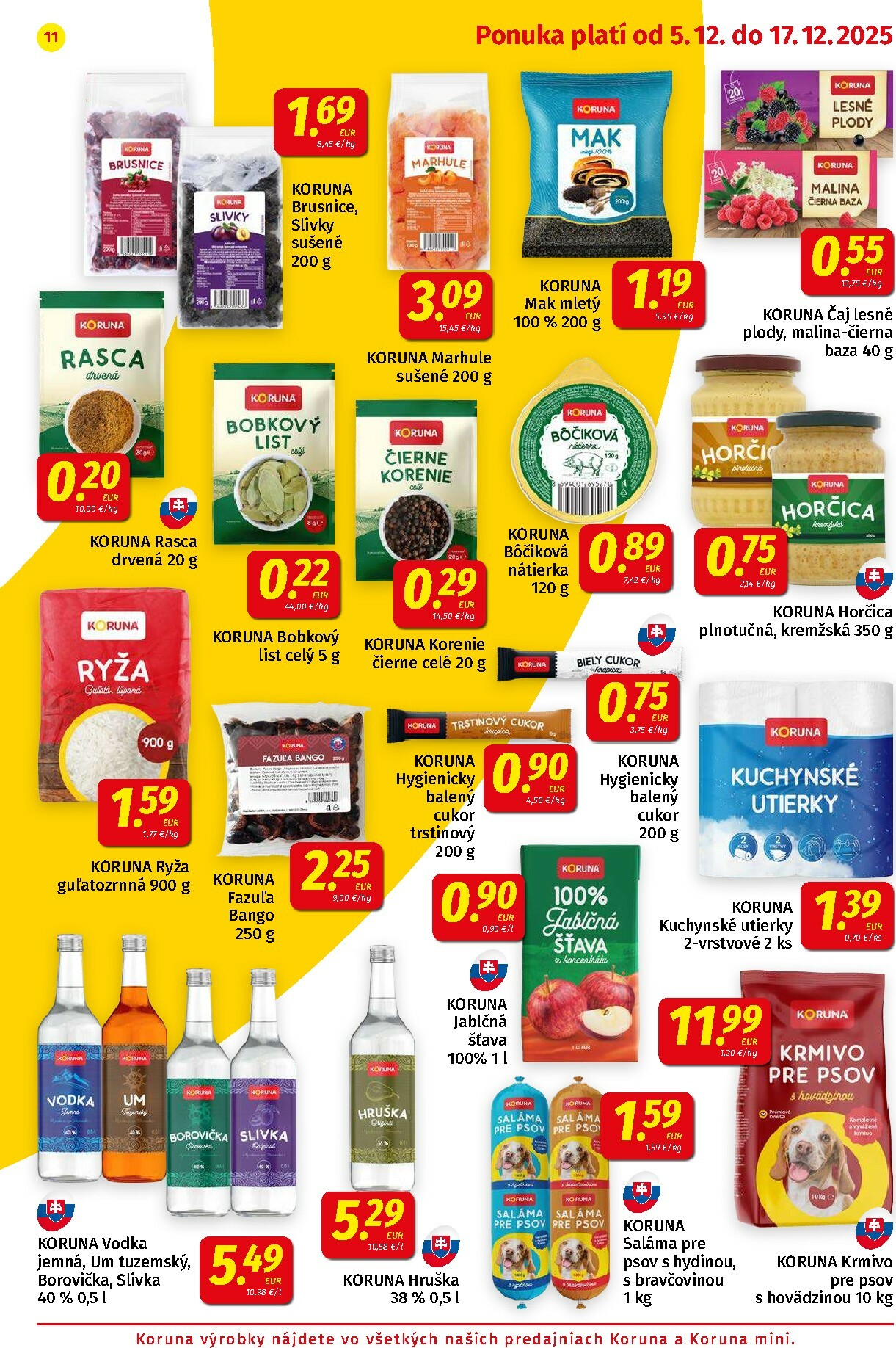 koruna - Leták Koruna platný od 05.12. do 17.12. - page: 11