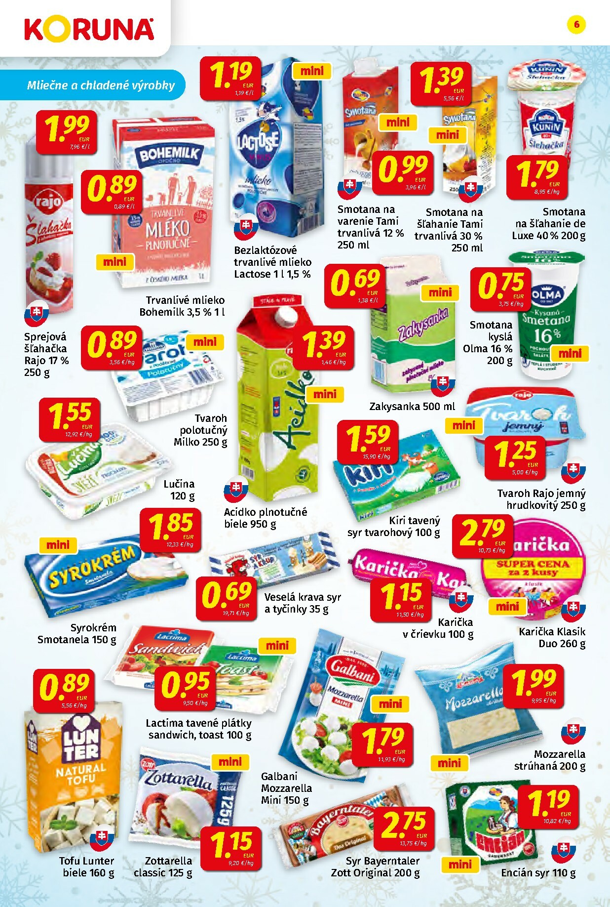 koruna - Leták Koruna platný od 19.12. do 31.12. - page: 6