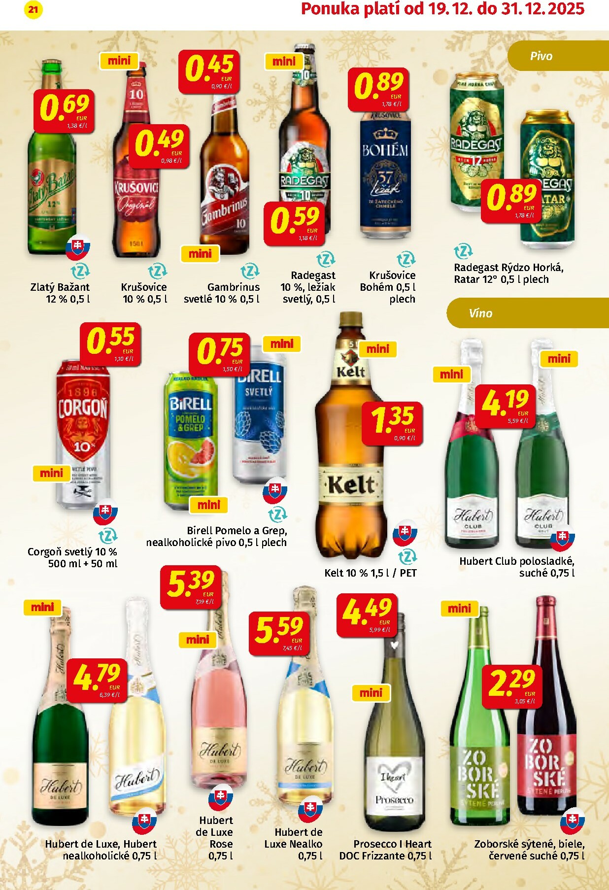 koruna - Leták Koruna platný od 19.12. do 31.12. - page: 21