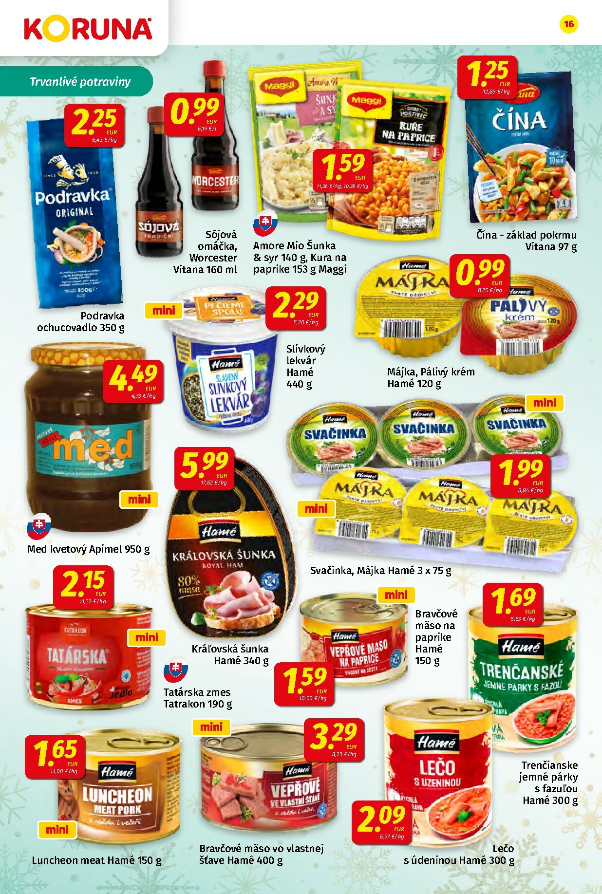 koruna - Leták Koruna platný od 19.12. do 31.12. - page: 16