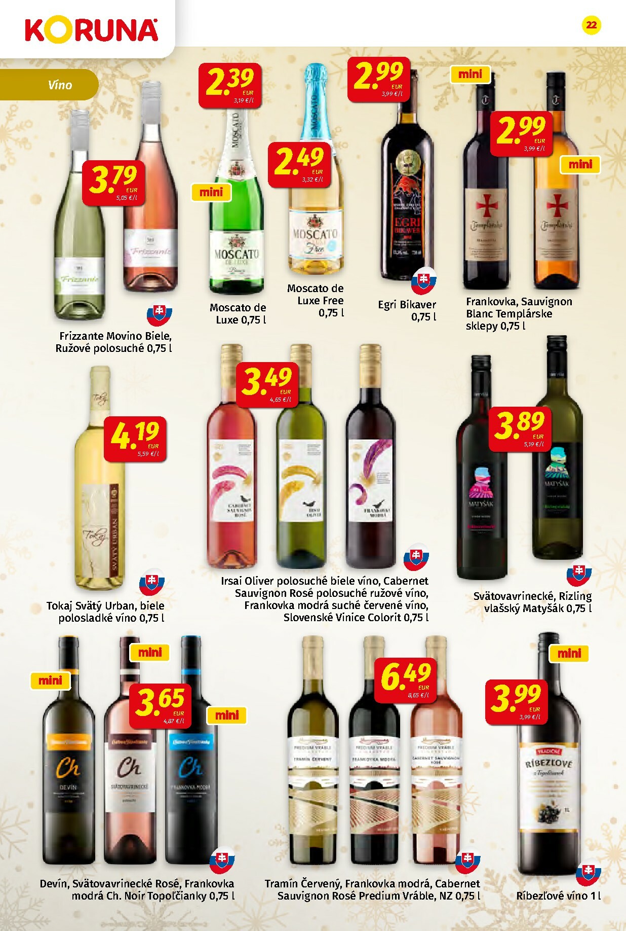 koruna - Leták Koruna platný od 19.12. do 31.12. - page: 22