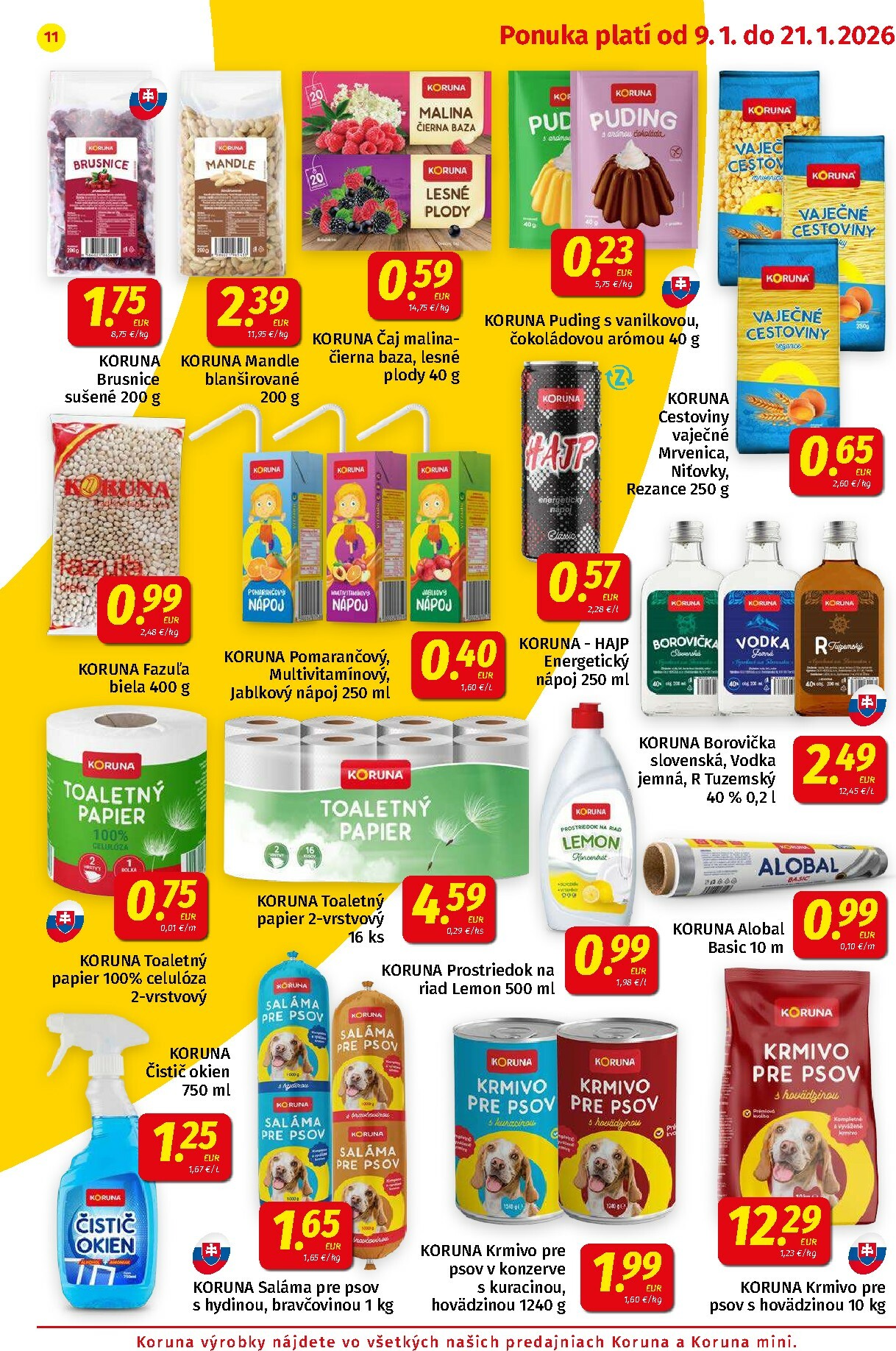 koruna - Leták Koruna platný od 09.01. do 21.01. - page: 11