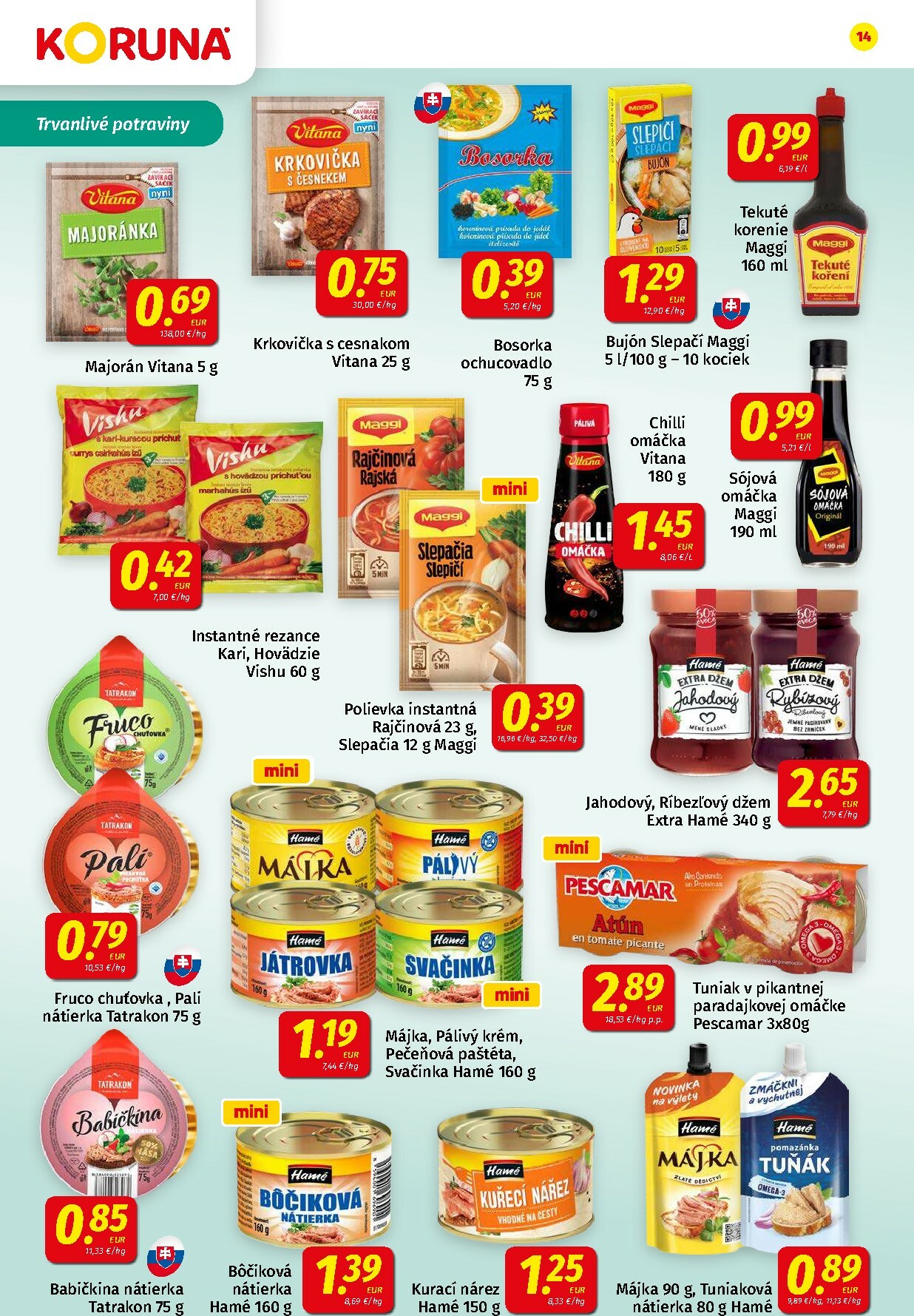 koruna - Leták Koruna platný od 09.01. do 21.01. - page: 14