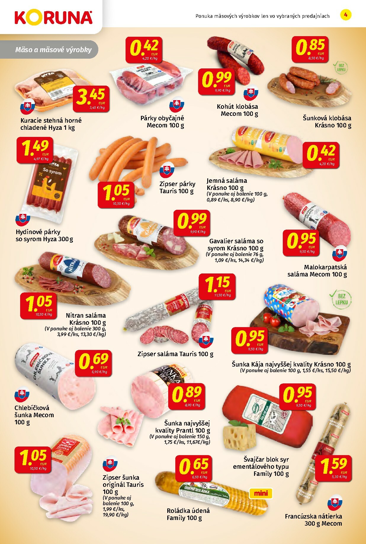 koruna - Leták Koruna platný od 23.01. do 04.02. - page: 4