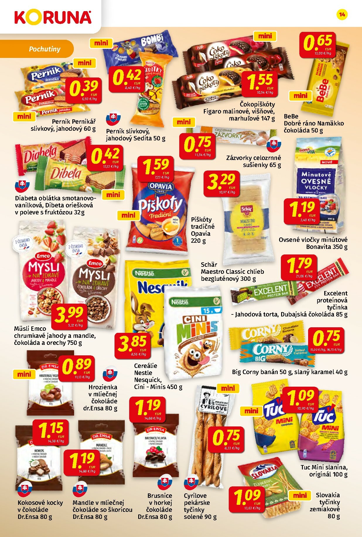 koruna - Leták Koruna platný od 23.01. do 04.02. - page: 14