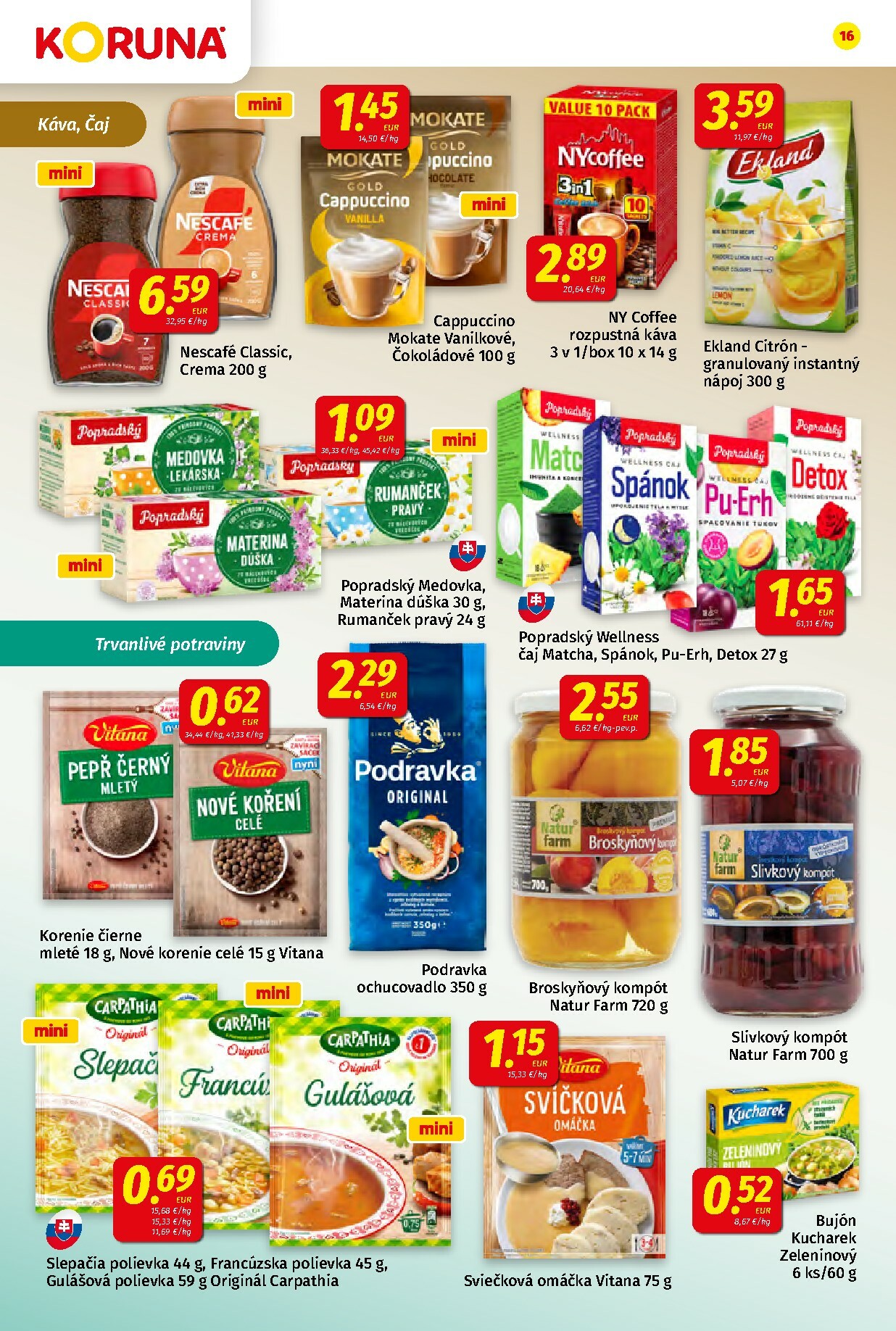 koruna - Leták Koruna platný od 23.01. do 04.02. - page: 16