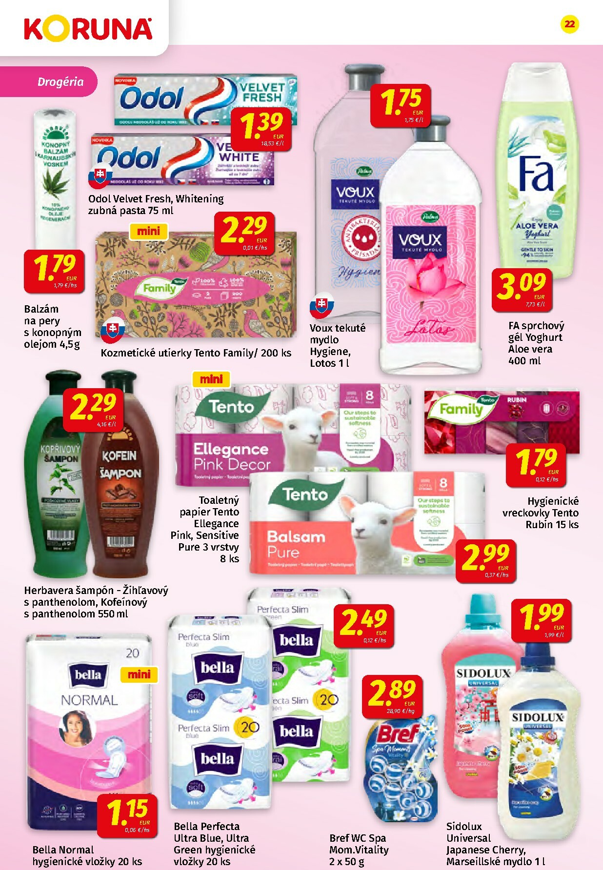 koruna - Leták Koruna platný od 23.01. do 04.02. - page: 22