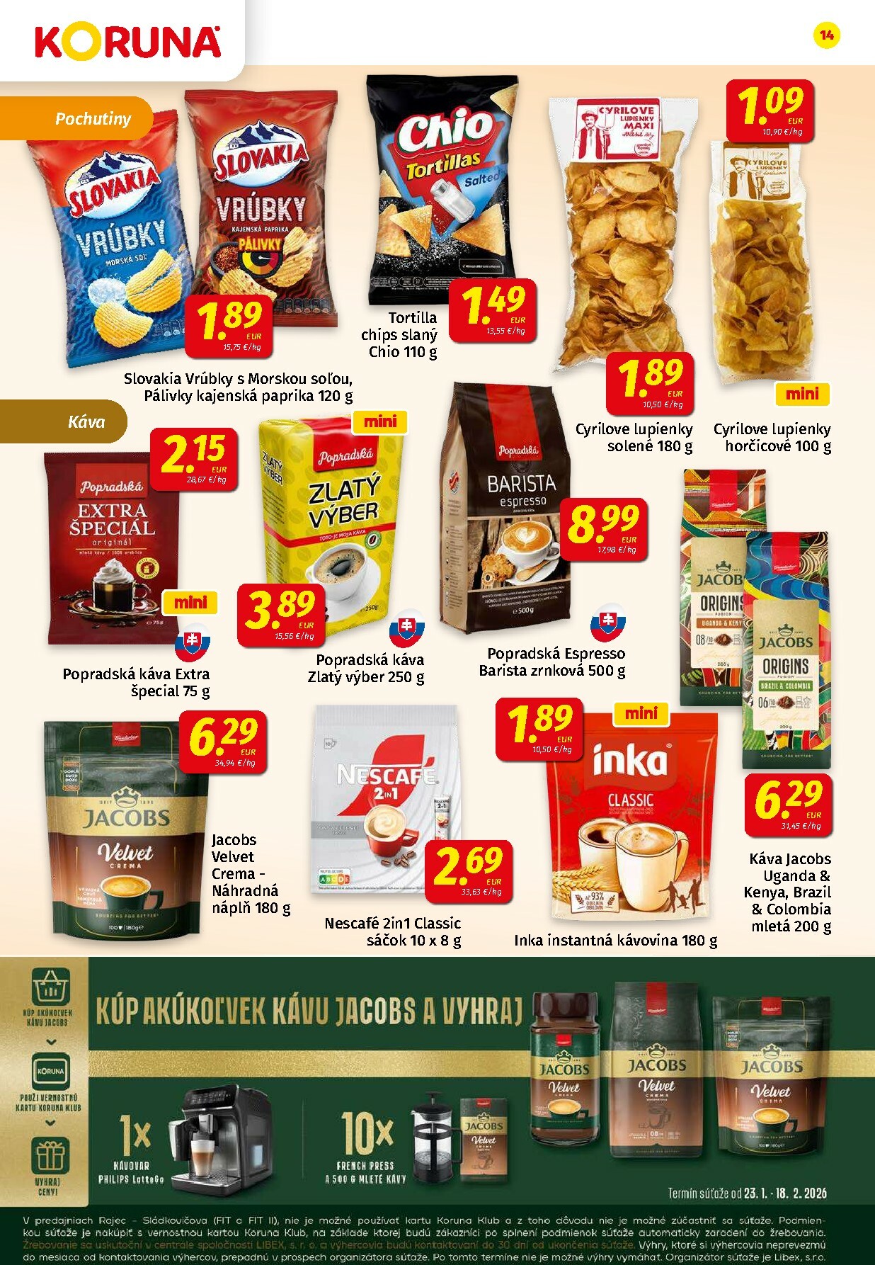 koruna - Leták Koruna platný od 06.02.2026 do 18.02.2026 - page: 14