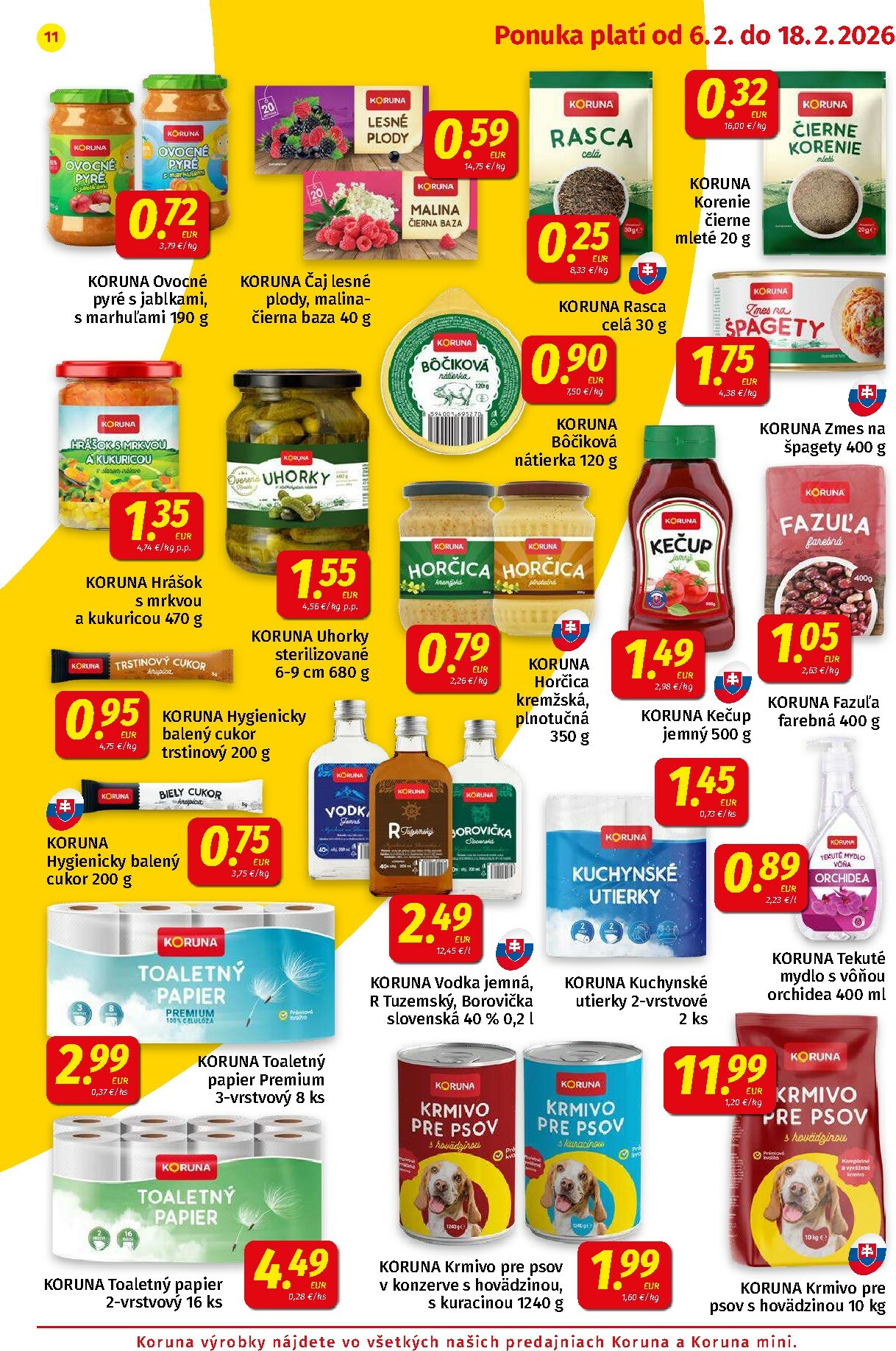 koruna - Leták Koruna platný od 06.02.2026 do 18.02.2026 - page: 11