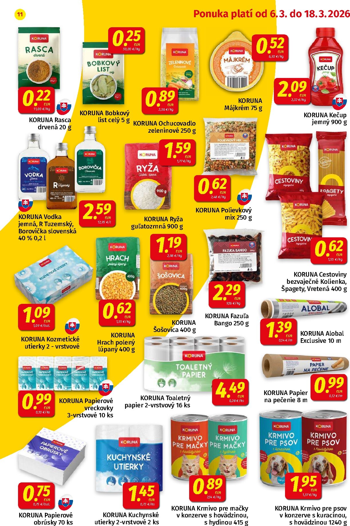 koruna - Leták Koruna platný od 06.03.2026 do 18.03.2026 - page: 11
