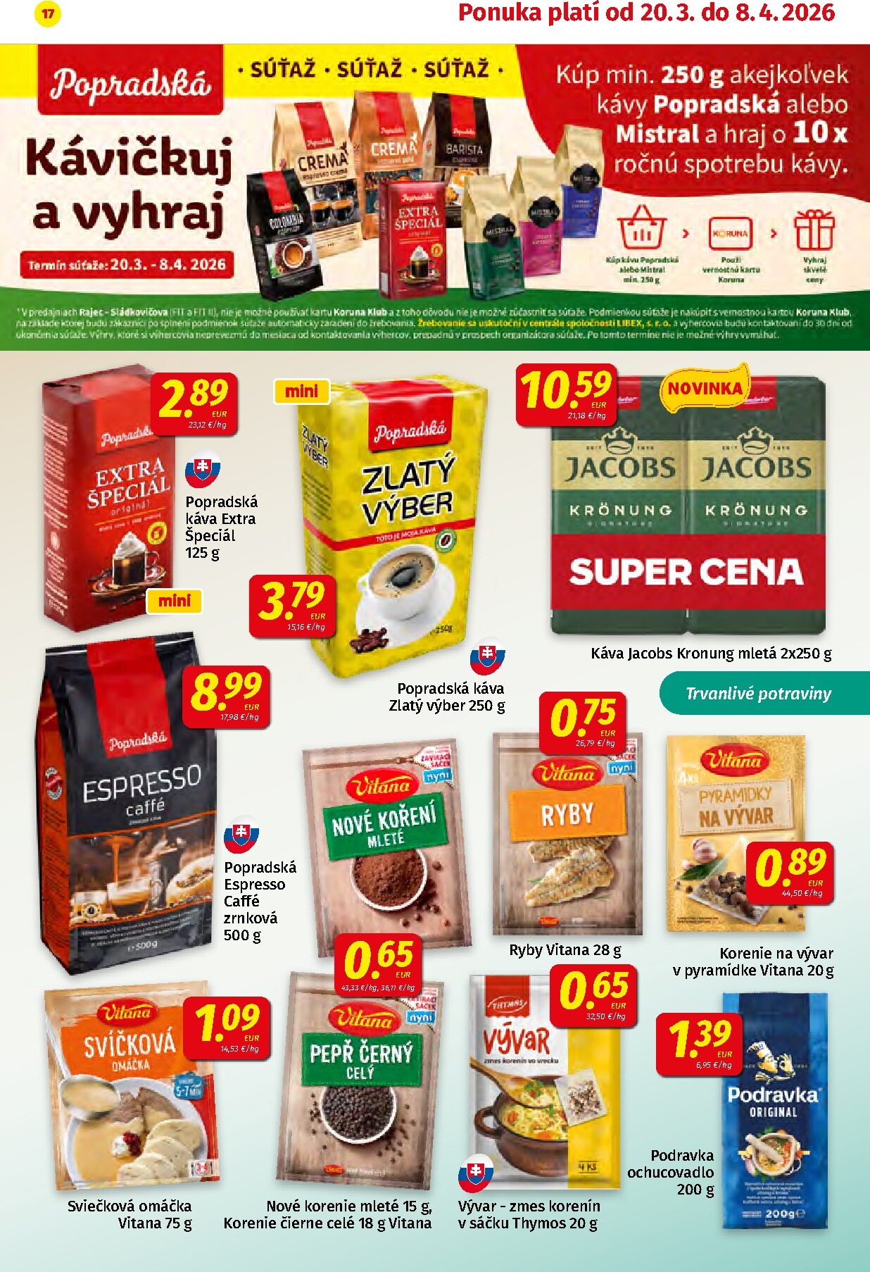 koruna - Leták Koruna platný od 20.03.2026 do 08.04.2026 - page: 17