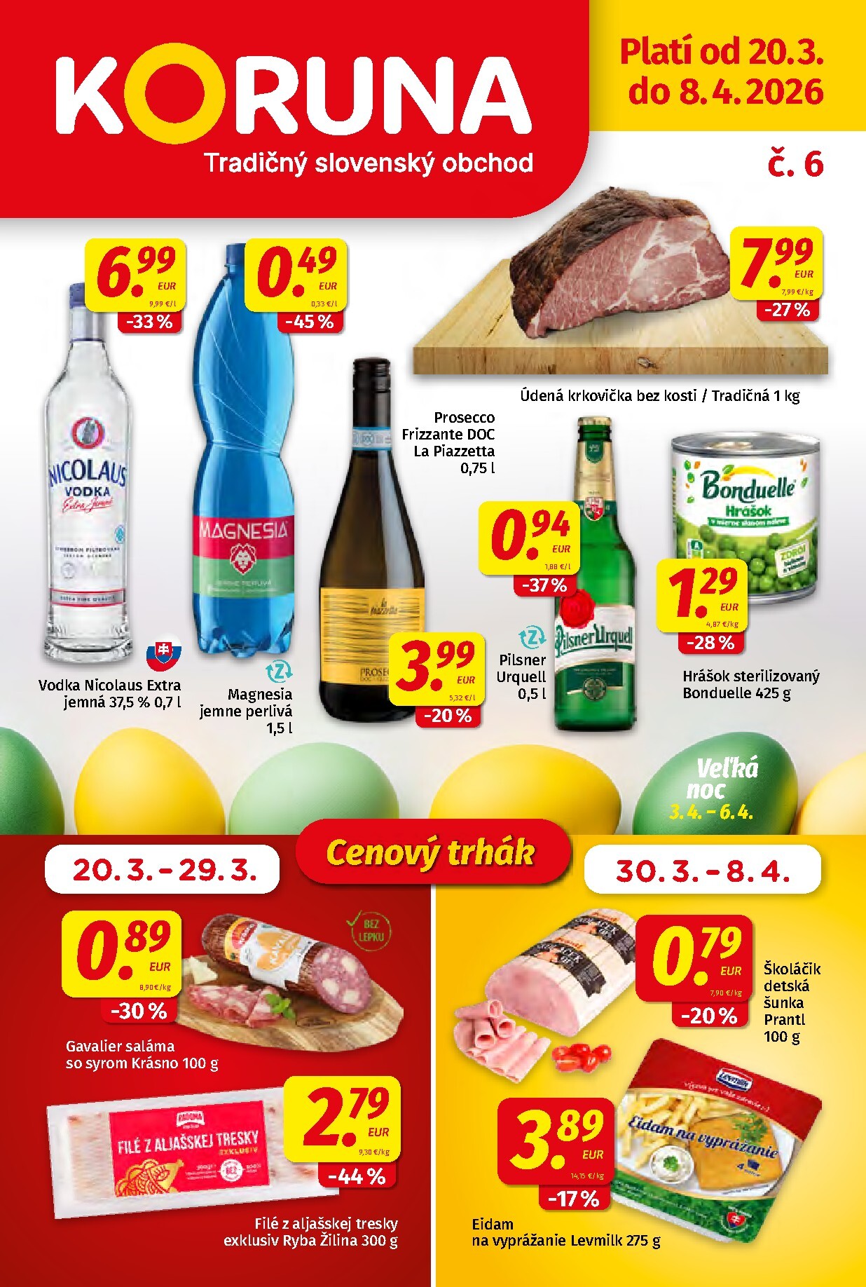 koruna - Leták Koruna platný od 20.03.2026 do 08.04.2026