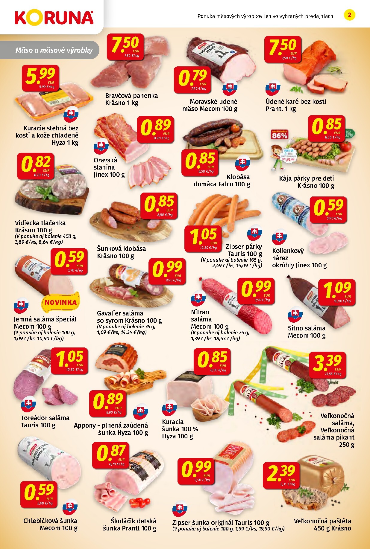 koruna - Leták Koruna platný od 20.03.2026 do 08.04.2026 - page: 2
