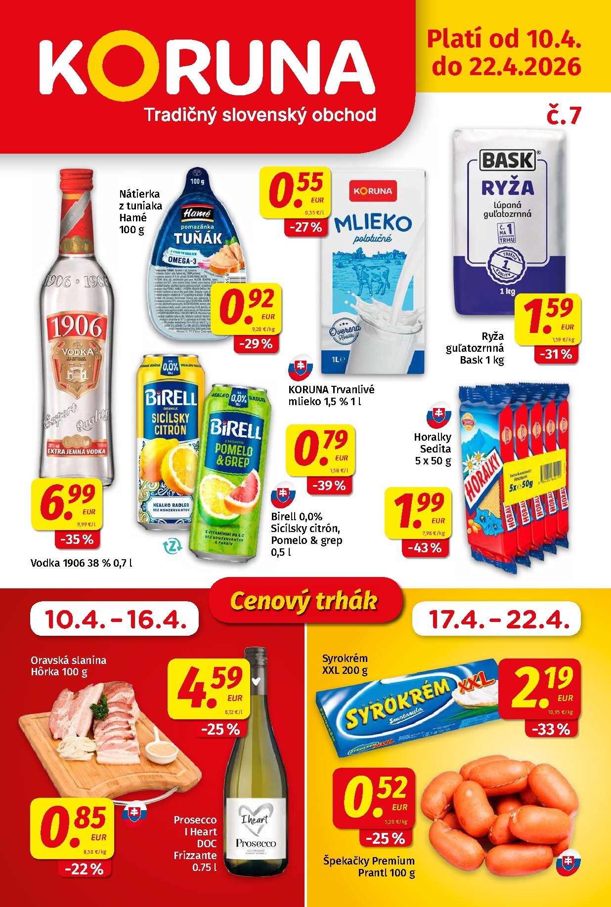 koruna - Leták Koruna platný od 10.04.2026 do 22.04.2026