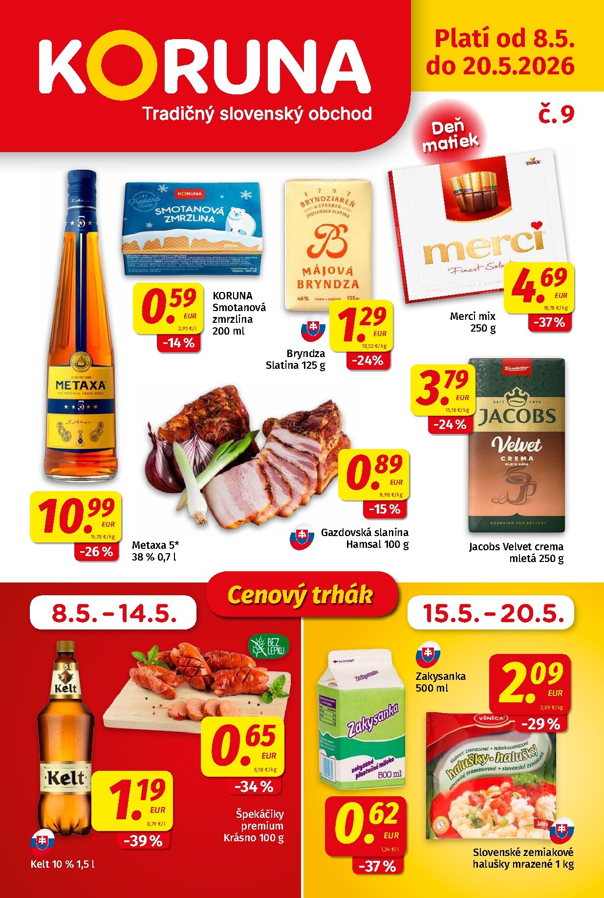 koruna - Nový leták Koruna od piatku, 08.05.2026 do stredy, 20.05.2026