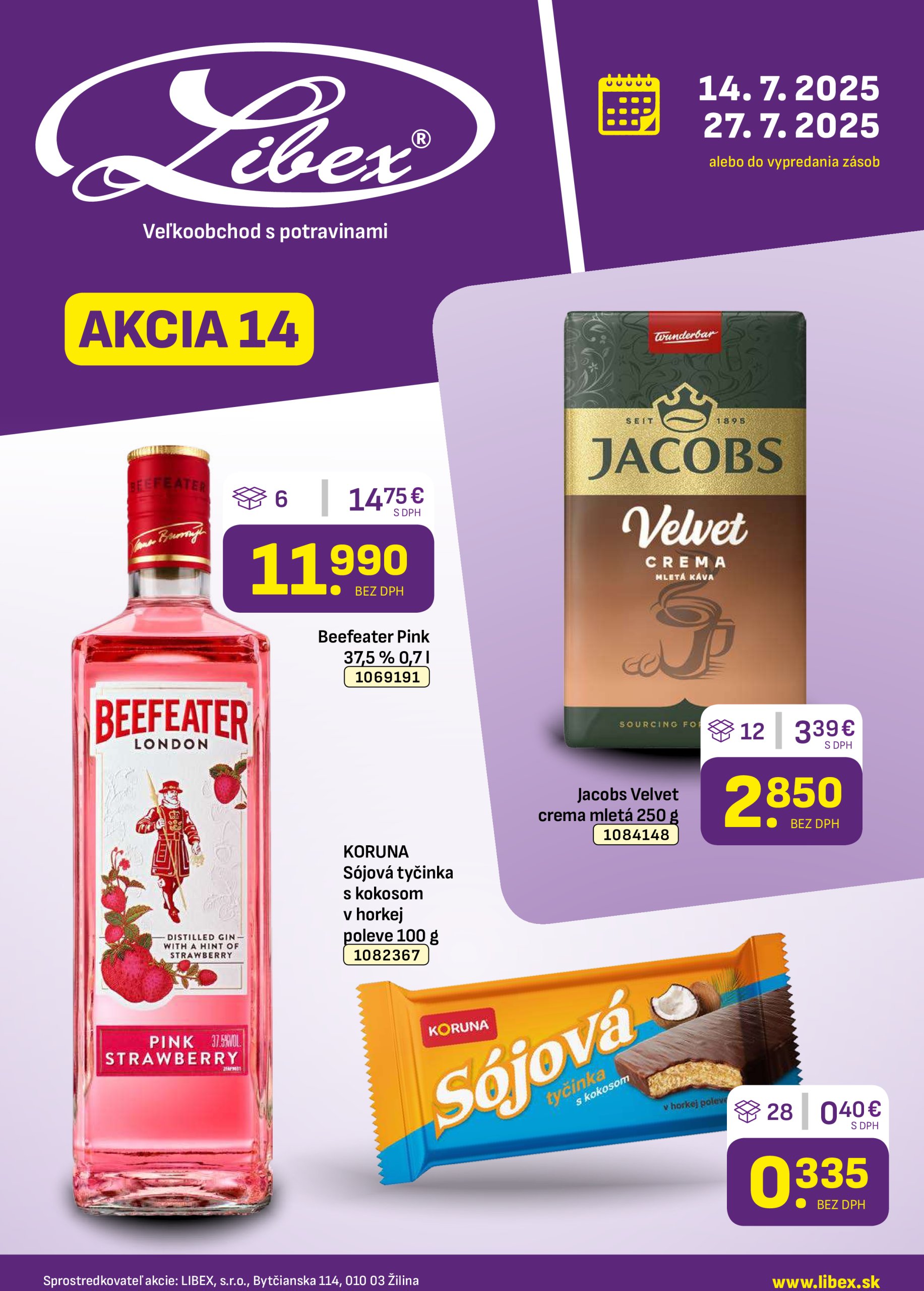 libex - Leták Libex platný od 14.07. do 27.07.