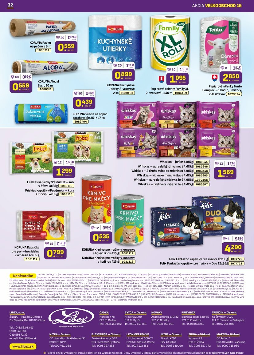 libex - Leták Libex platný od 11.08. do 24.08. - page: 32