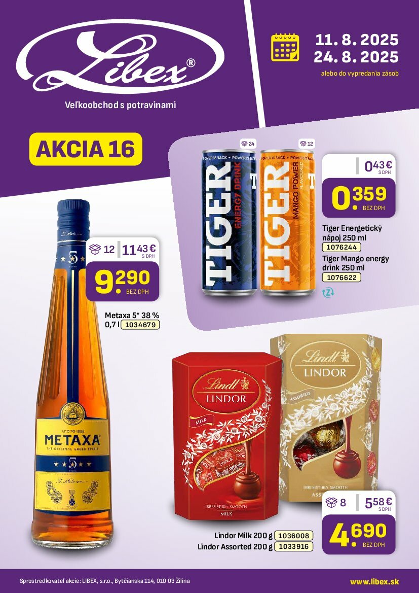 libex - Leták Libex platný od 11.08. do 24.08.