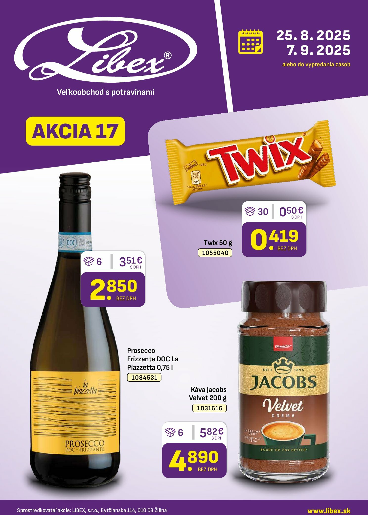 libex - Leták Libex platný od 25.08. do 07.09.