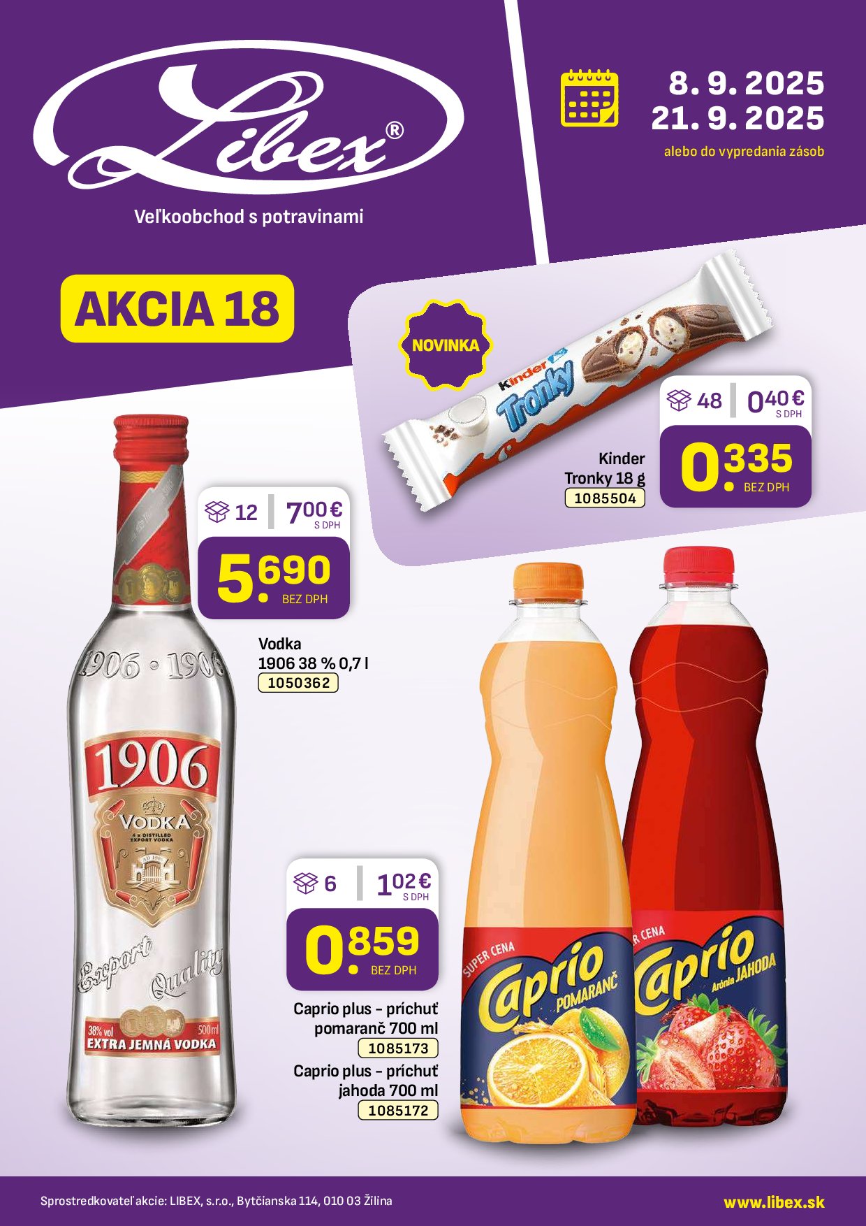 libex - Leták Libex platný od 08.09. do 21.09.