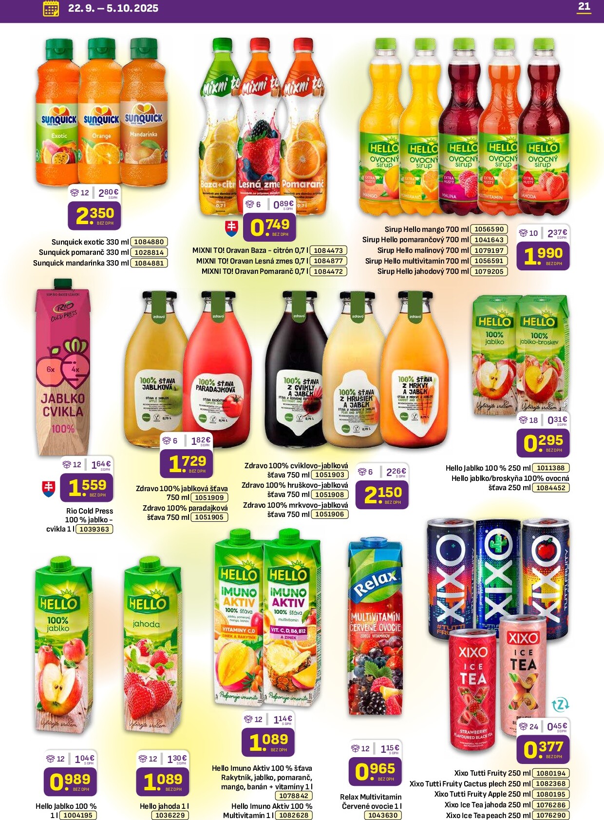 libex - Leták Libex platný od 22.09. do 05.10. - page: 21