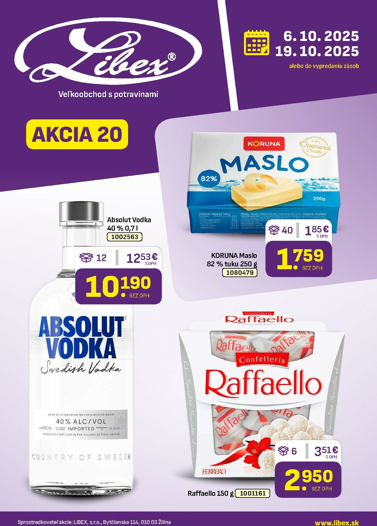 libex - Leták Libex platný od 06.10. do 19.10.
