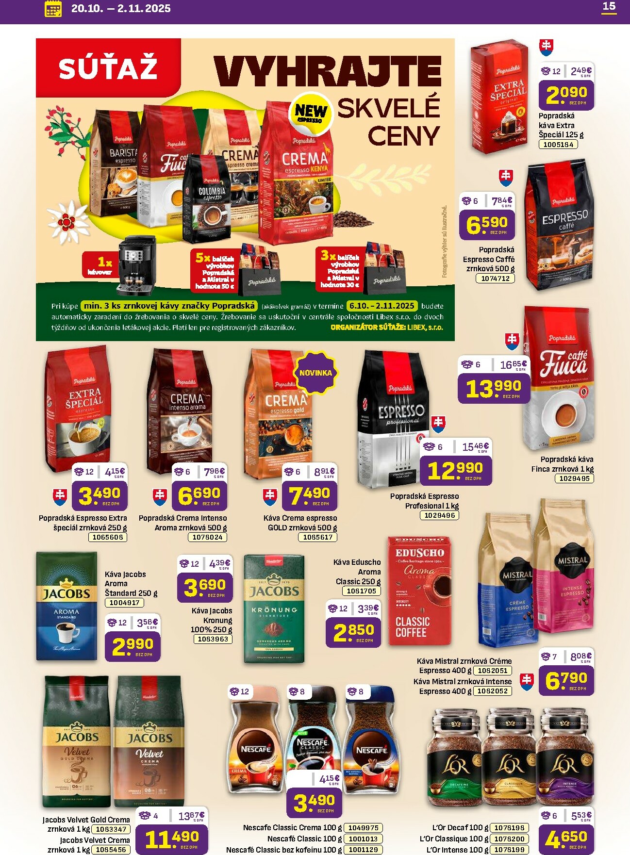 libex - Leták Libex platný od 20.10. do 02.11. - page: 15