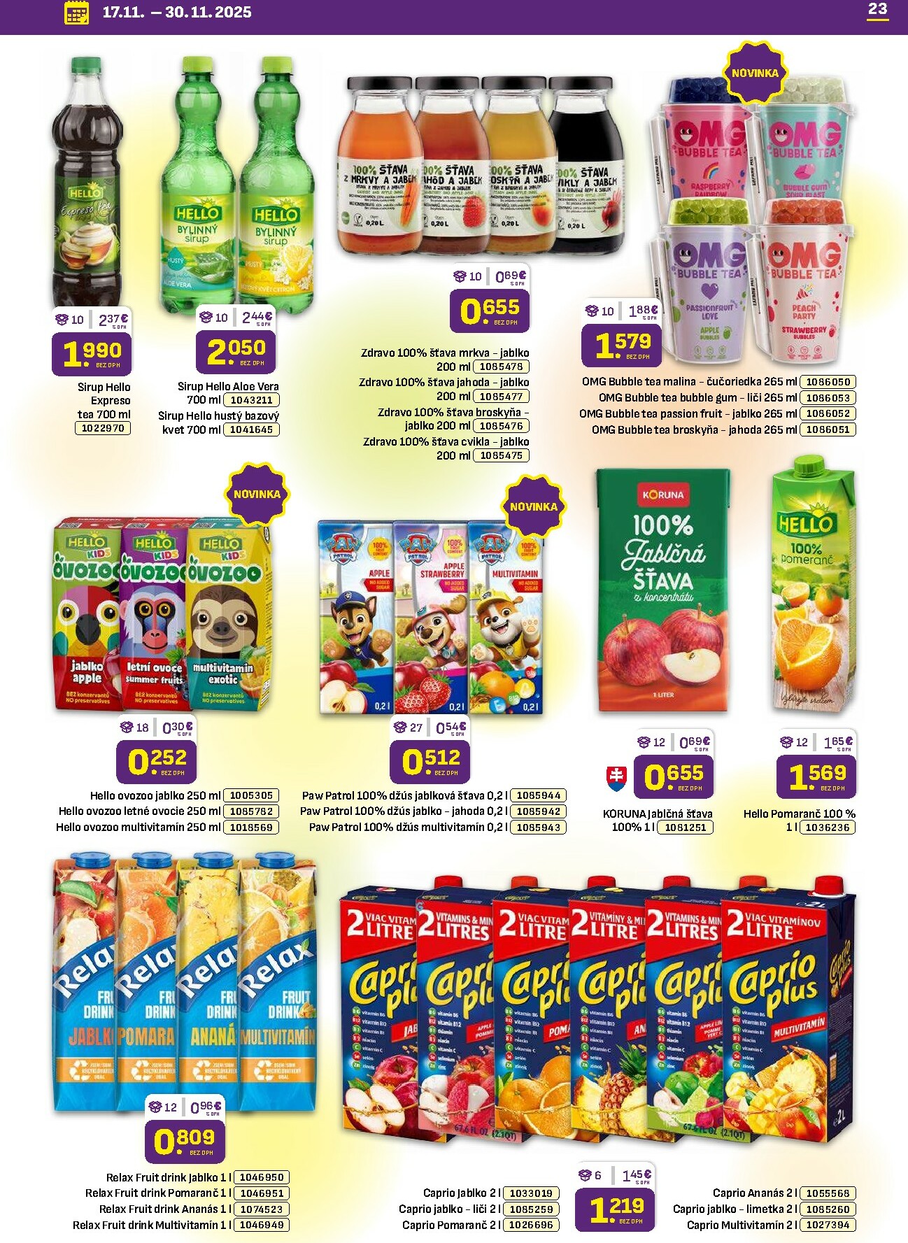 libex - Leták Libex platný od 17.11. do 30.11. - page: 23