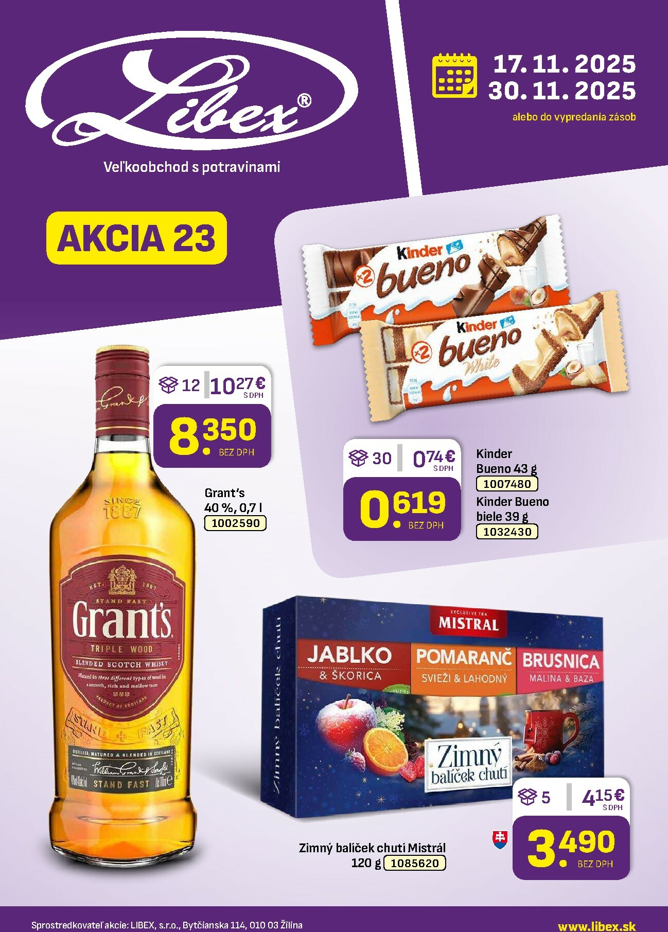 libex - Leták Libex platný od 17.11. do 30.11.