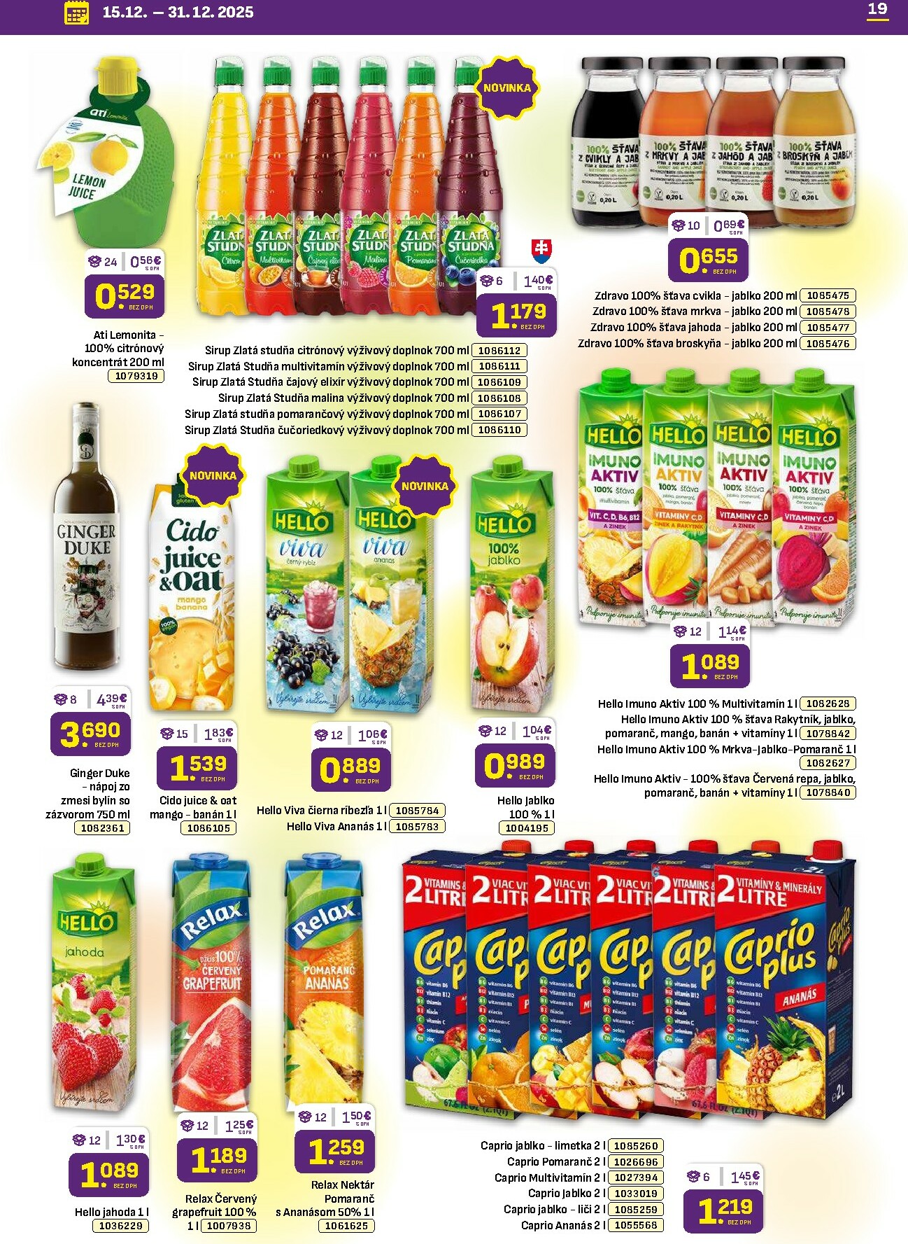 libex - Leták Libex platný od 15.12. do 31.12. - page: 19