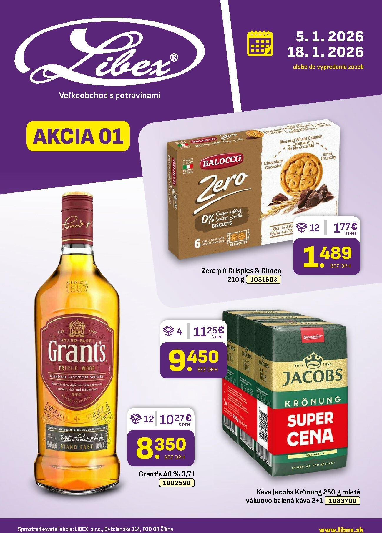 libex - Leták Libex platný od 05.01. do 18.01.