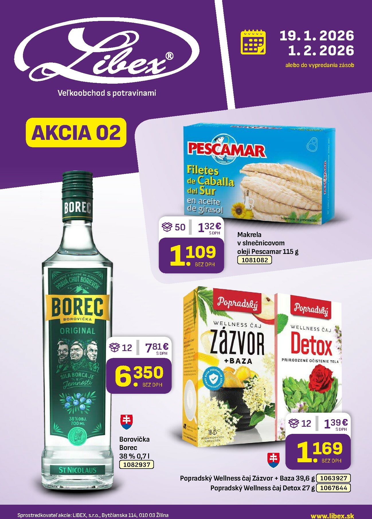 libex - Leták Libex platný od 19.01. do 01.02.
