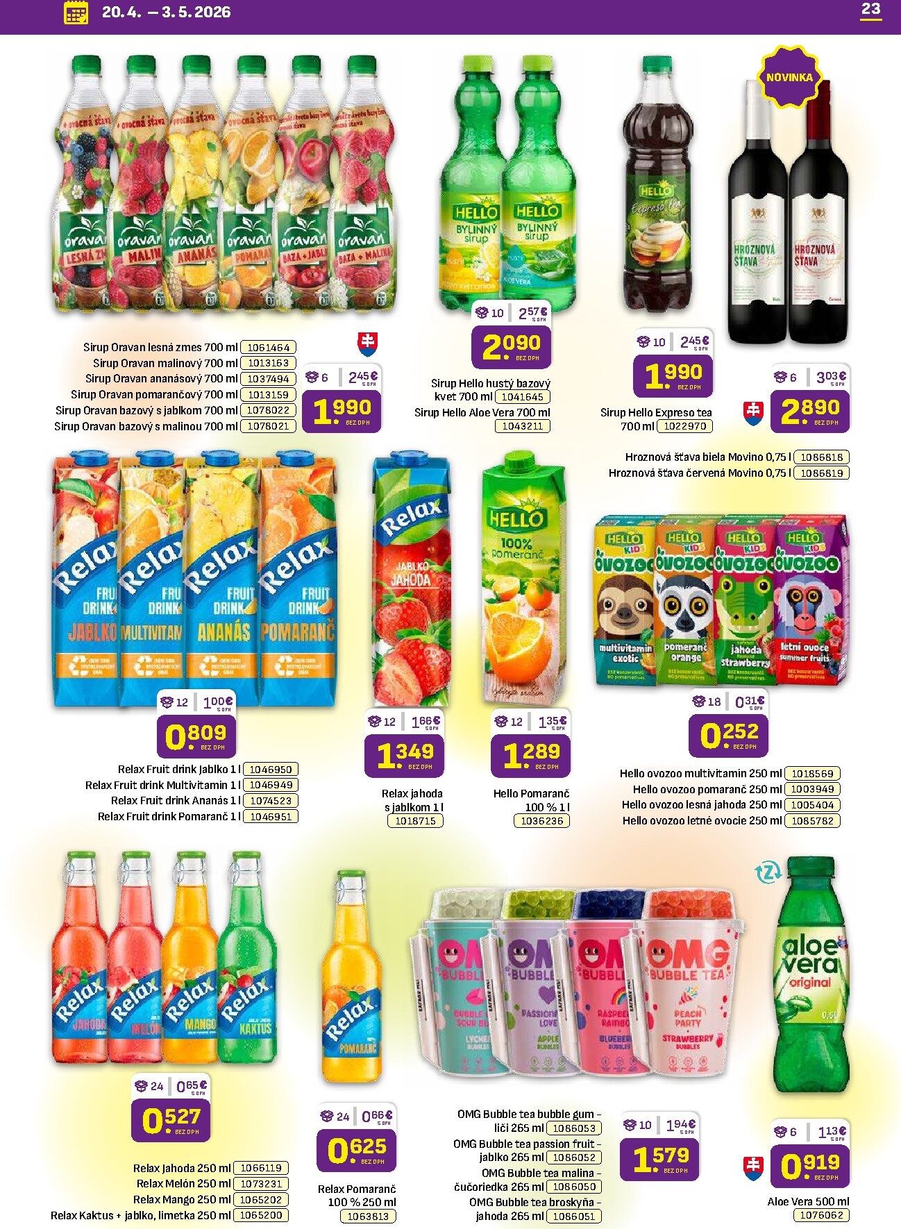 libex - Nový leták Libex od pondelka, 20.04.2026 do nedele, 03.05.2026 - page: 23